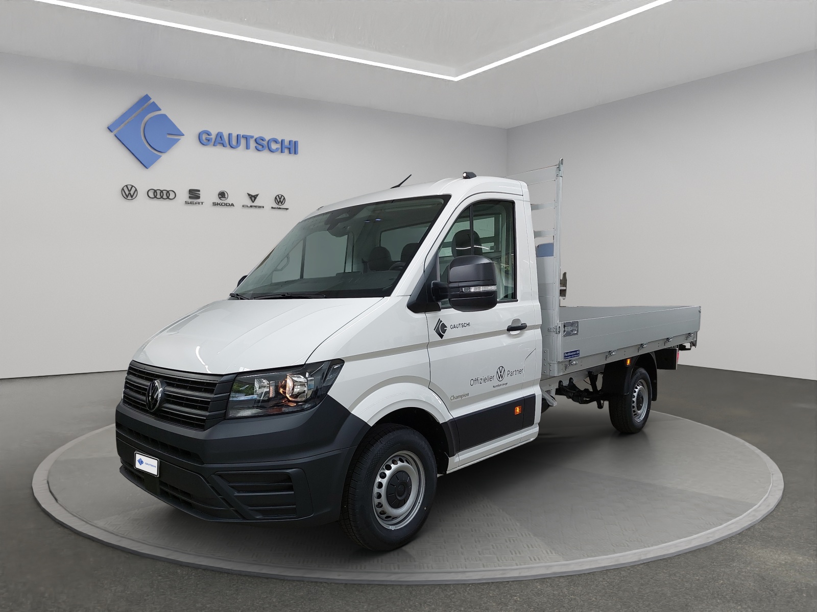 VW VW Crafter Chassi-Kabine mit Brückenaufbau-image-0