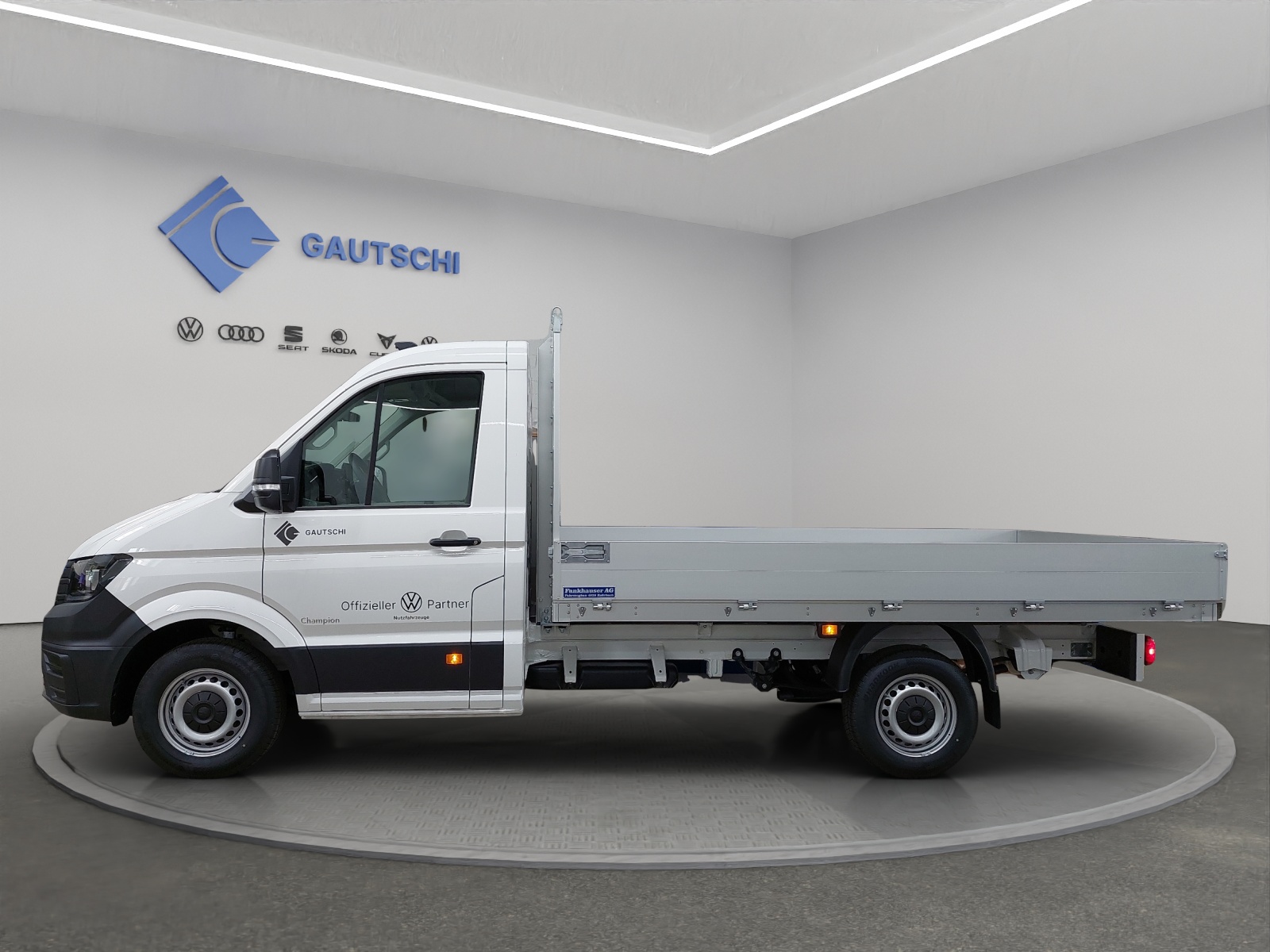VW VW Crafter Chassi-Kabine mit Brückenaufbau-image-1