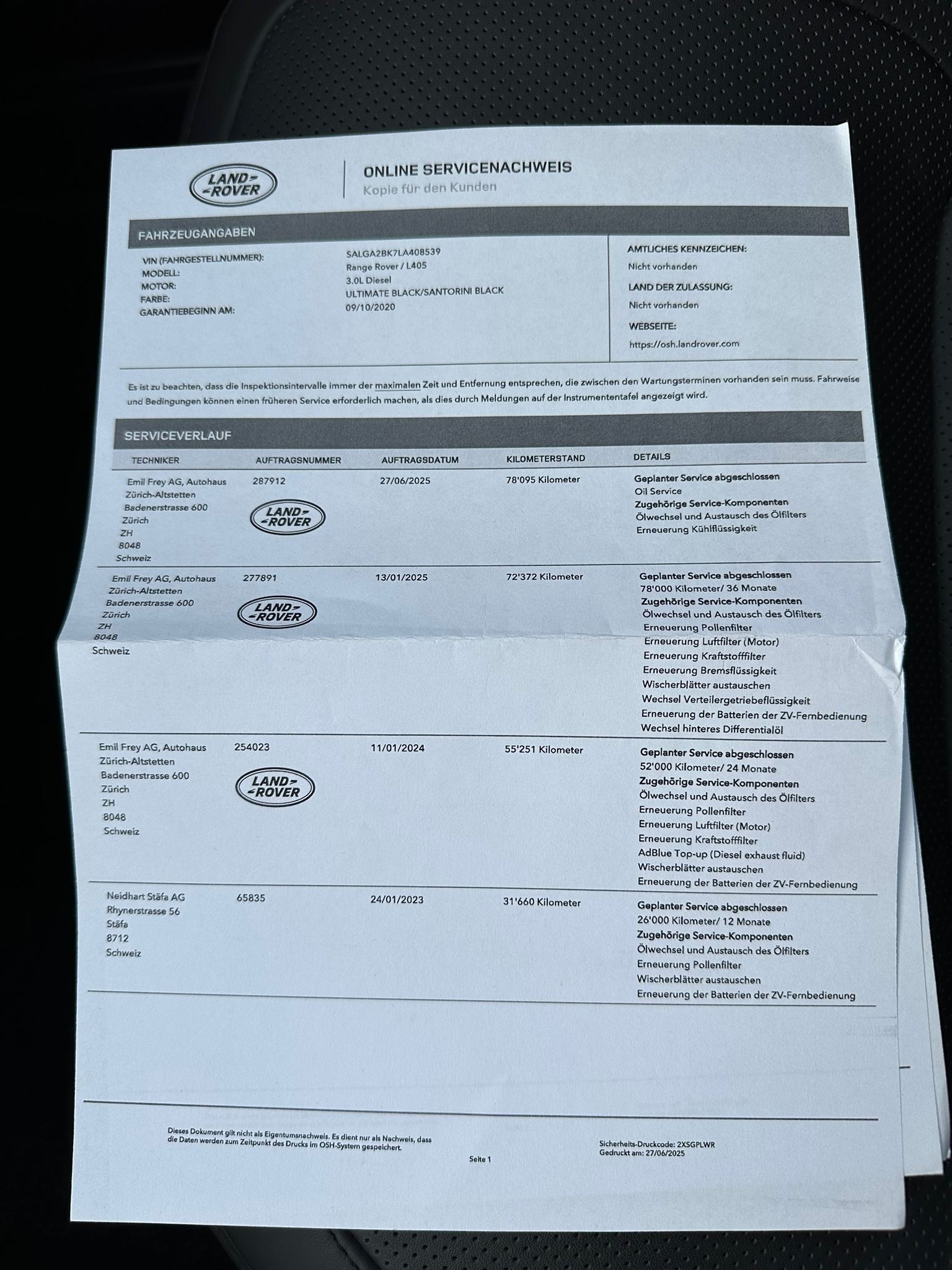 LAND ROVER Range Rover 3.0 SDV6 Vogue Automatic-image-27
