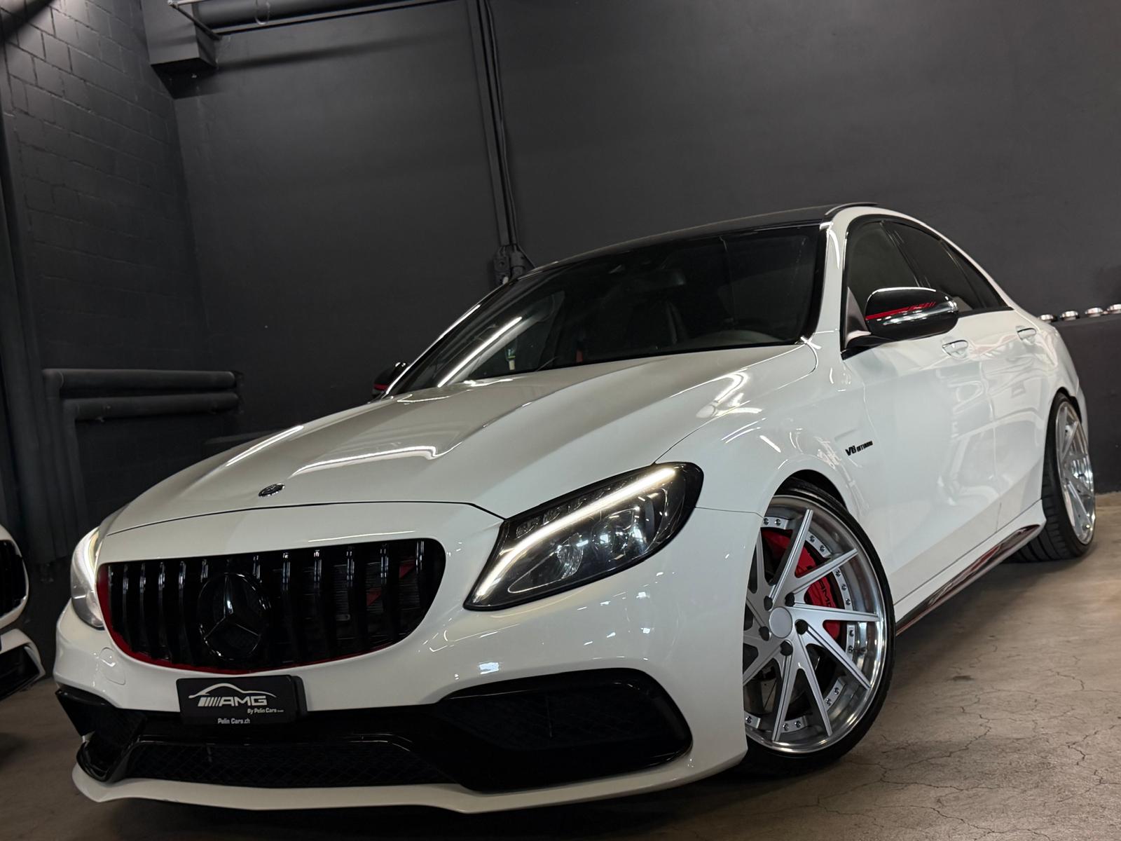 MERCEDES-BENZ C 63 S AMG Edition 1 Limited White&Black Performance Speedshift Frisch ab MFK