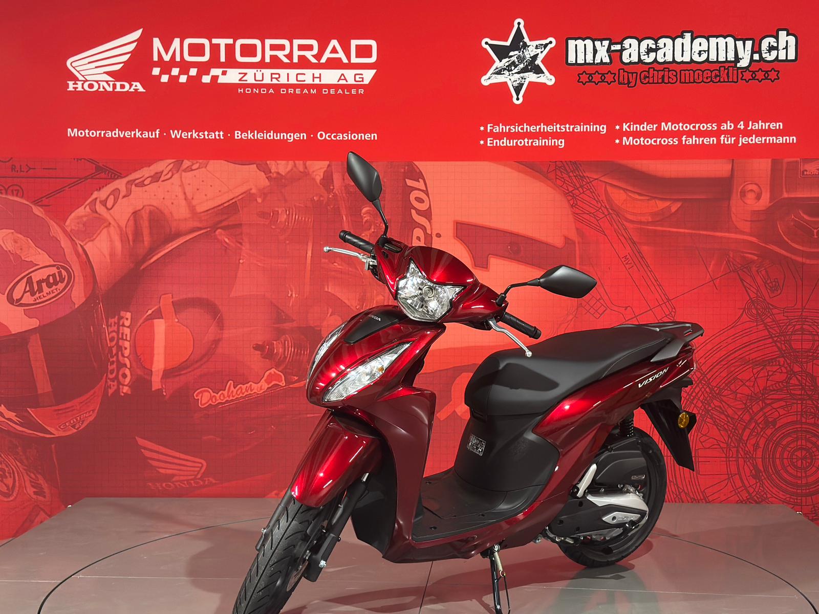 HONDA NSC Vision 110 **Neufahrzeug**Rot*-showroom-element-3