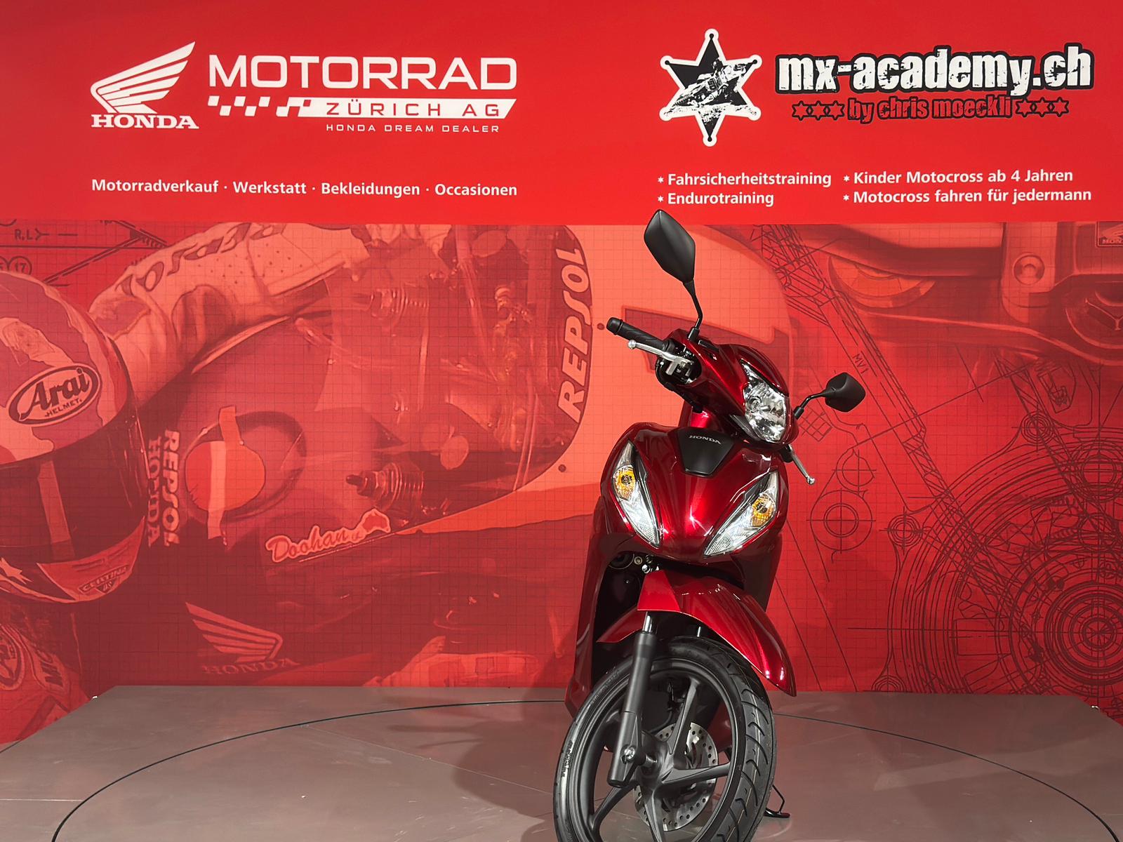 HONDA NSC Vision 110 **Neufahrzeug**Rot*-image-5