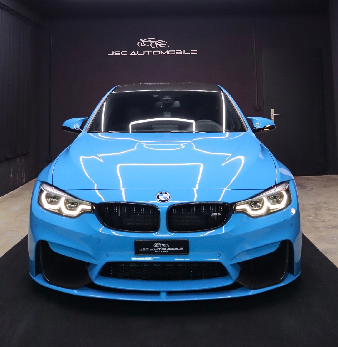 BMW M3 Competition Mexico Blue 1/35-image-1