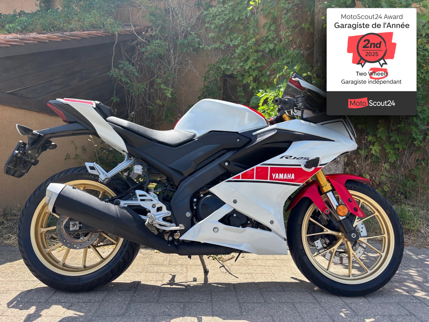 YAMAHA YZF-R 125 World GP 60th