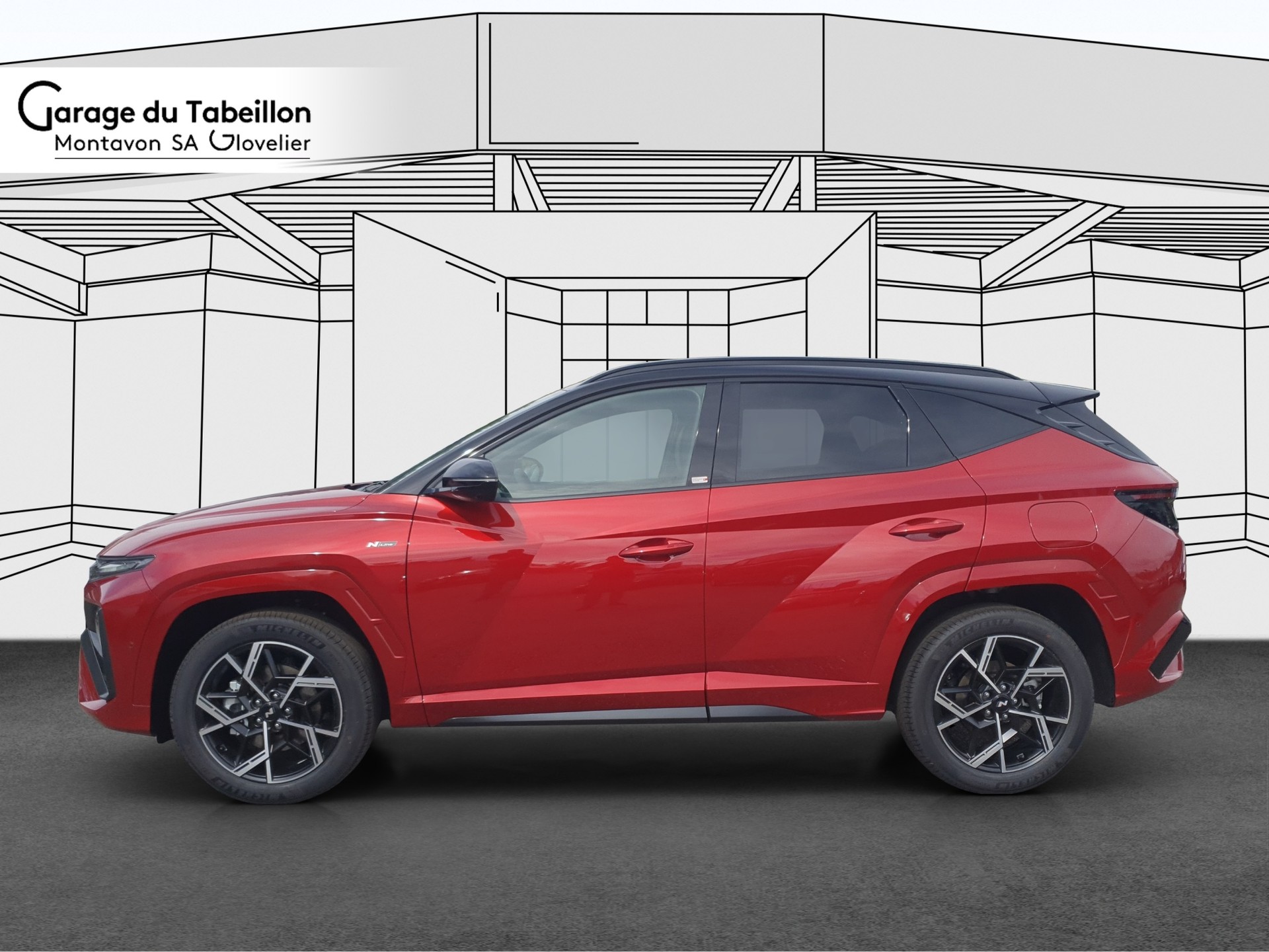 HYUNDAI Tucson 1.6 HEV N-Line LUX.pack 4WD-image-1