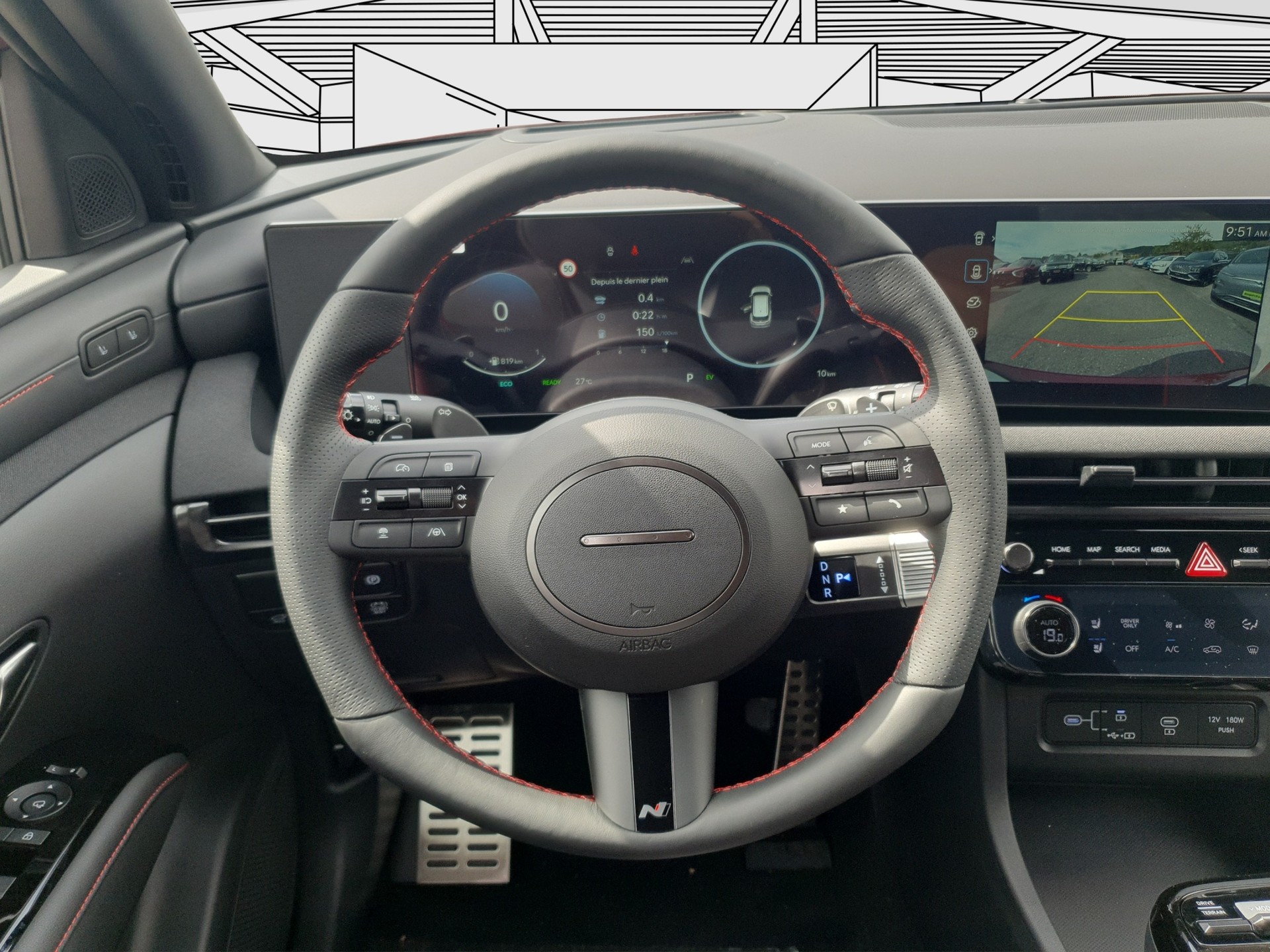 HYUNDAI Tucson 1.6 HEV N-Line LUX.pack 4WD-image-9