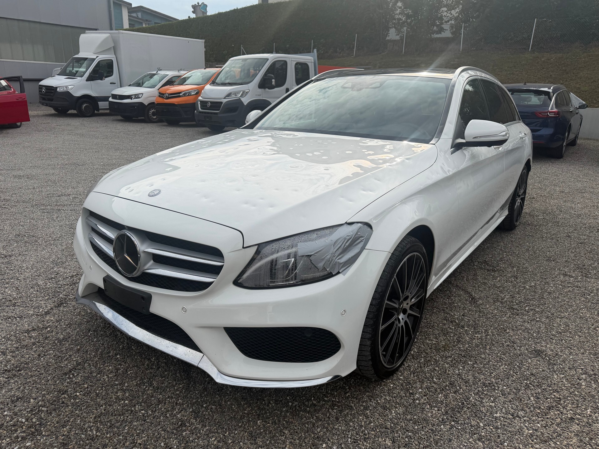 MERCEDES-BENZ C 250 BlueTEC AMG Line 4Matic 7G-Tronic Pano Burmester 360