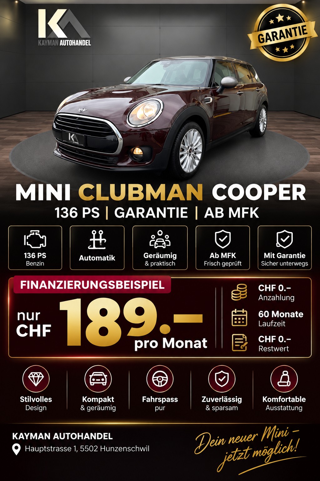 MINI Clubman Cooper – 136 PS | GARANTIE | AB MFK-image-1