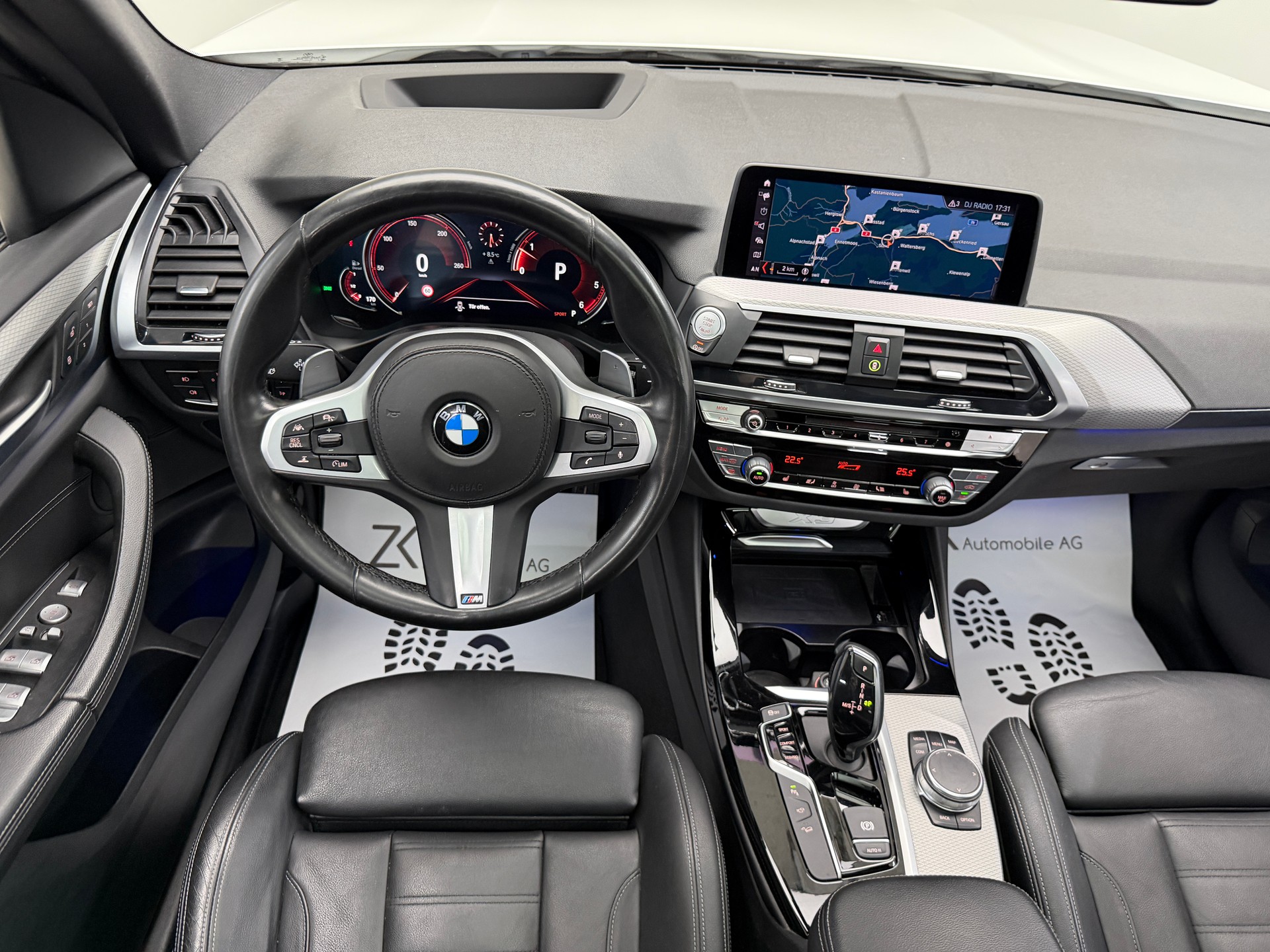 BMW X3 xDrive 30d M Sport 265PS ALPINWEISS Steptronic / 360° Kamera / Panoramadach / Komfortzugang / Head-Up-Display /-image-11