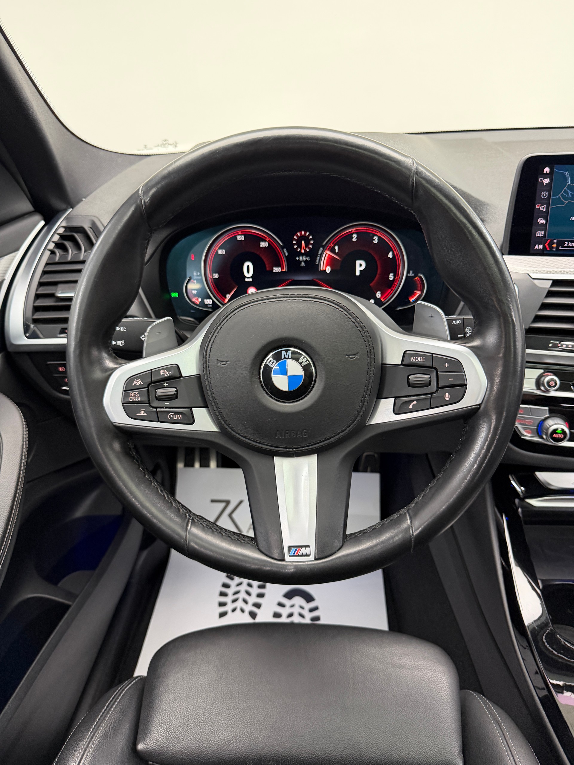 BMW X3 xDrive 30d M Sport 265PS ALPINWEISS Steptronic / 360° Kamera / Panoramadach / Komfortzugang / Head-Up-Display /-image-12