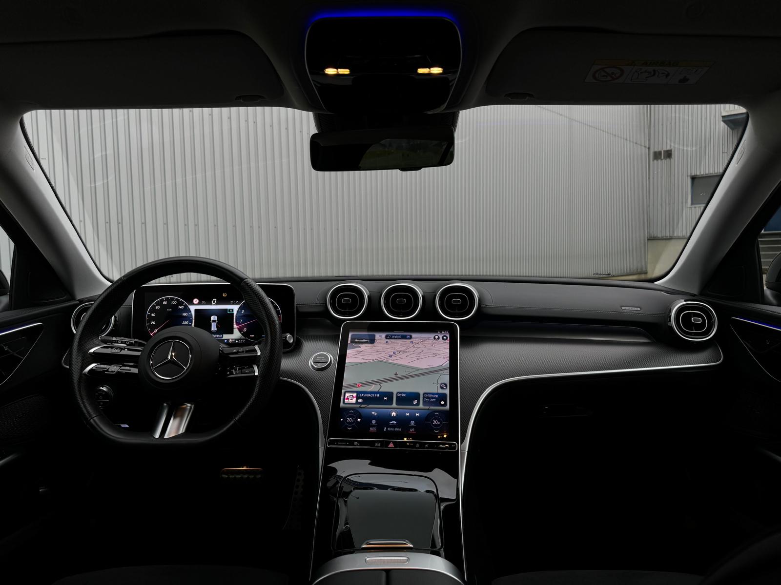 MERCEDES-BENZ C 180 T AMG (AMG Bodykit) Limited White&Black Performance 5Jahre Vollgarantie & Gratisservice-image-12