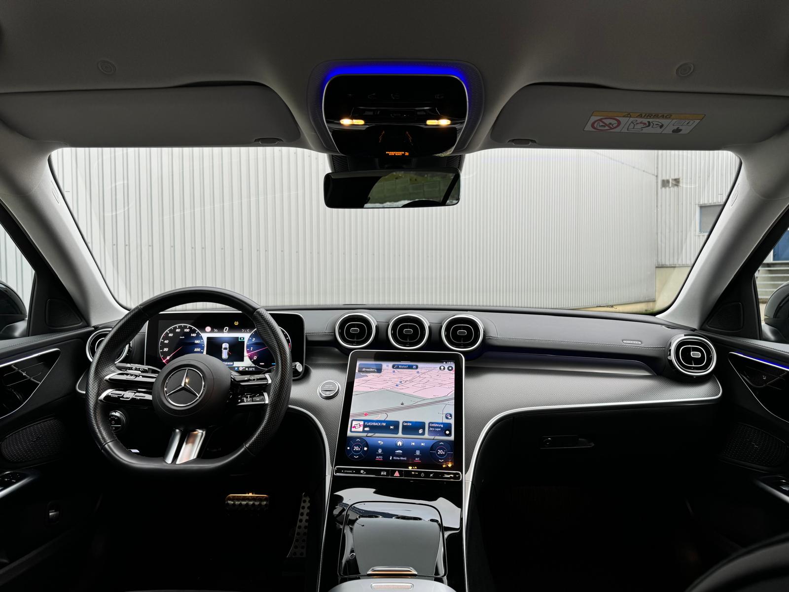 MERCEDES-BENZ C 180 T AMG (AMG Bodykit) Limited White&Black Performance 5Jahre Vollgarantie & Gratisservice-image-11