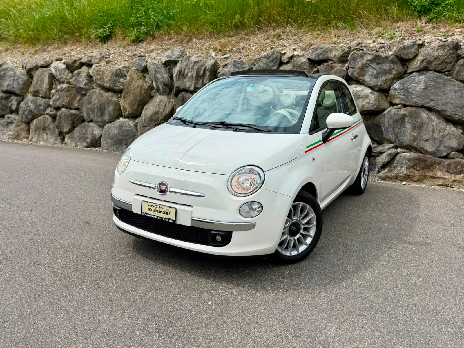 FIAT 500C 0.9 Twinair Turbo Lounge Dualogic-image-0
