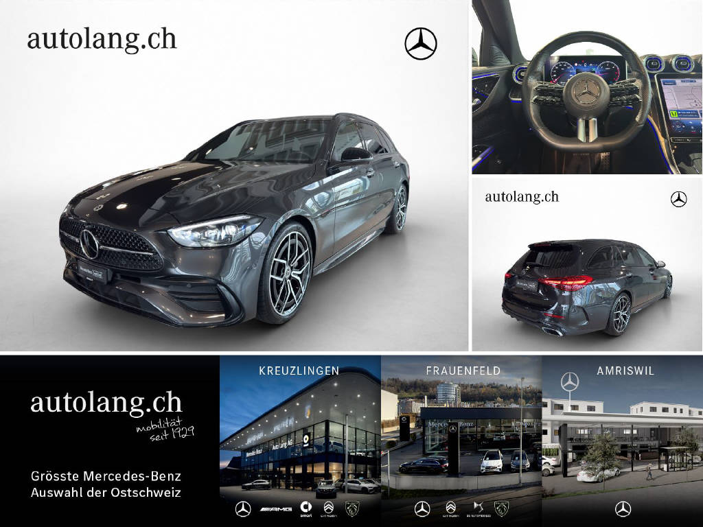 MERCEDES-BENZ C 220 d AMG Line 4Matic Swiss Star T-Modell-image-0