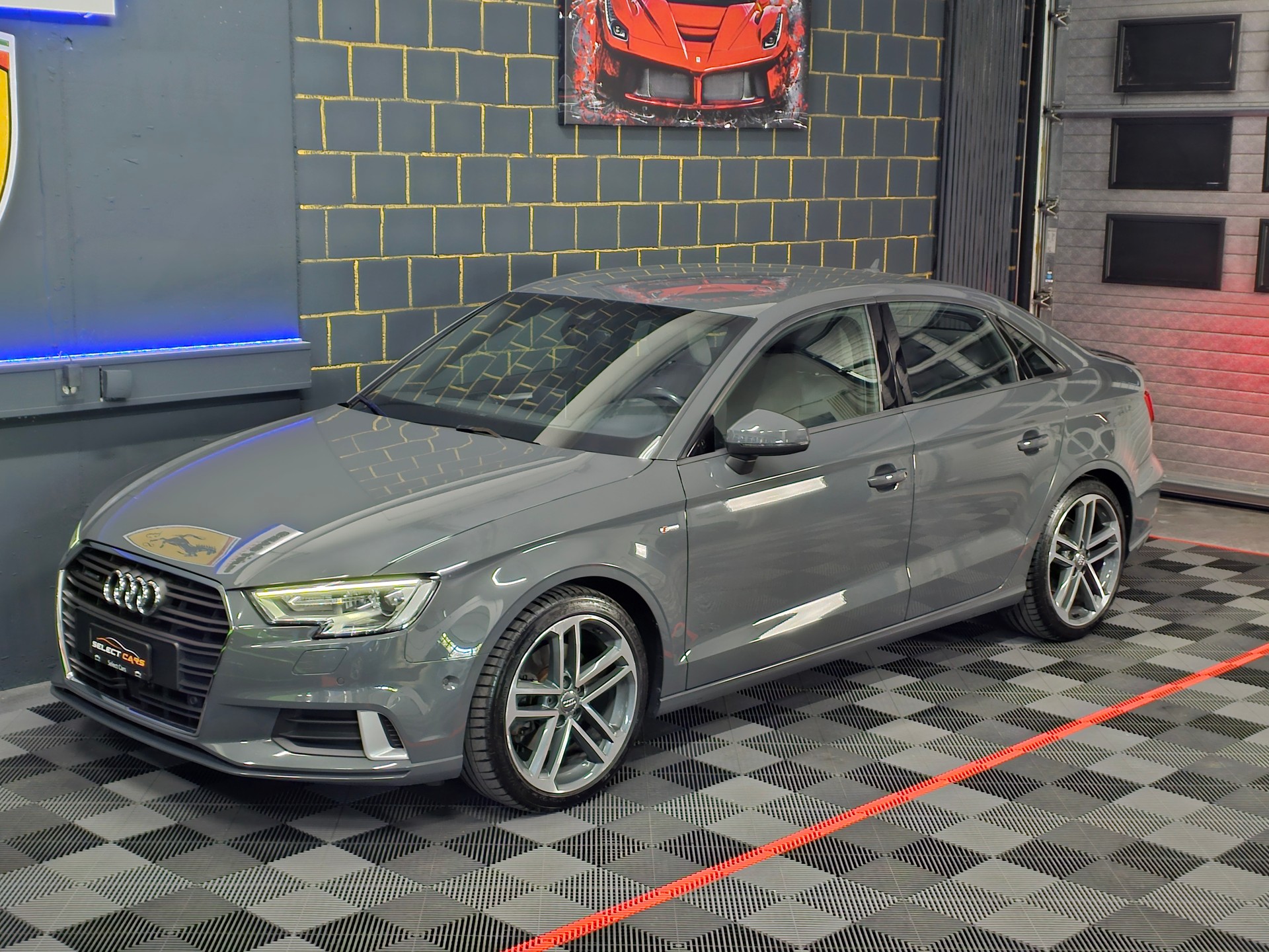 AUDI A3 Limousine 2.0 TDI Sport quattro S-tronic S Line-image-3