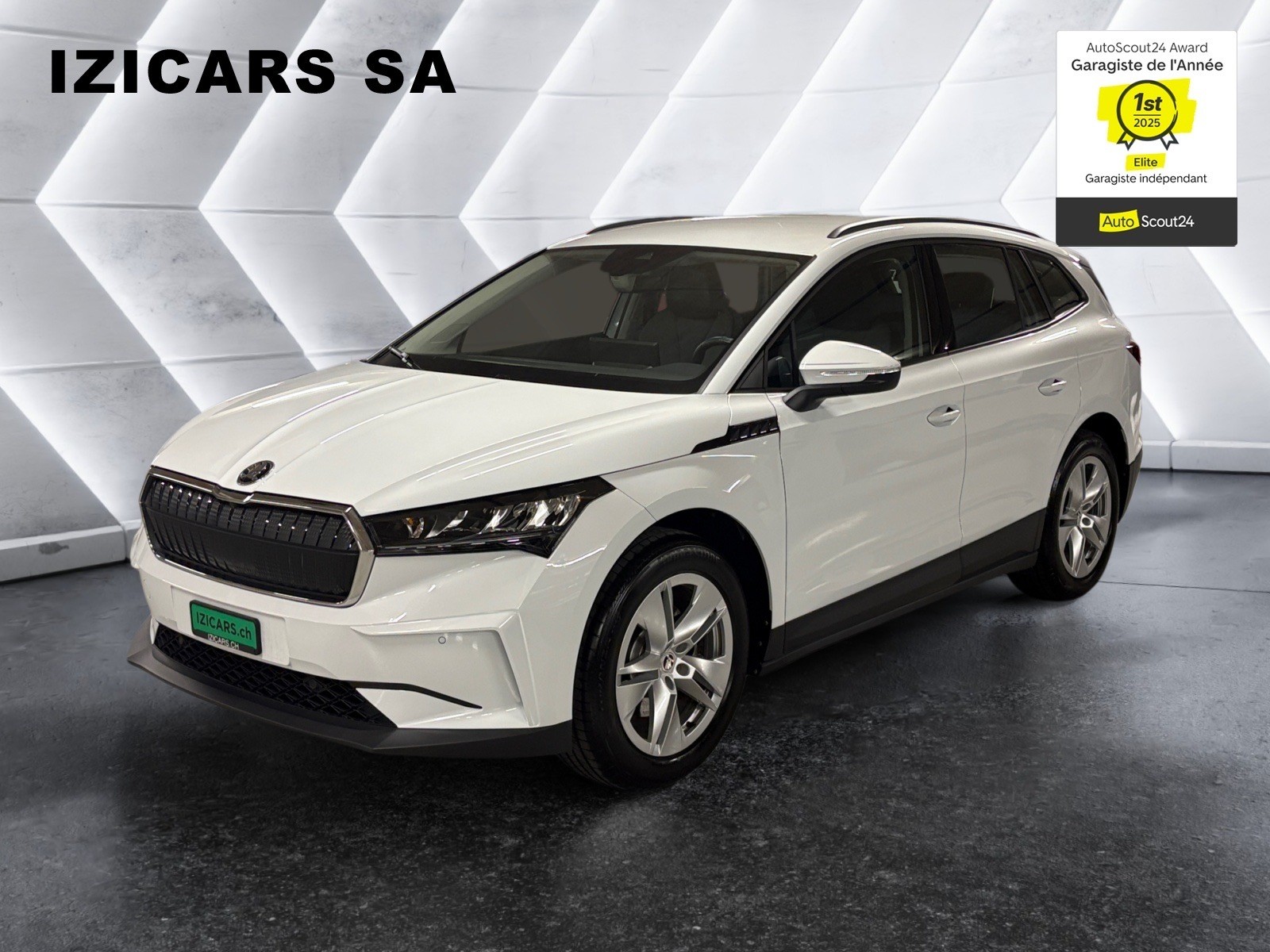 SKODA ENYAQ iV 50 / 350 km WLTP / Caméra de recul /Radars AV/AR /Navigation Infotainment Basic-image-0