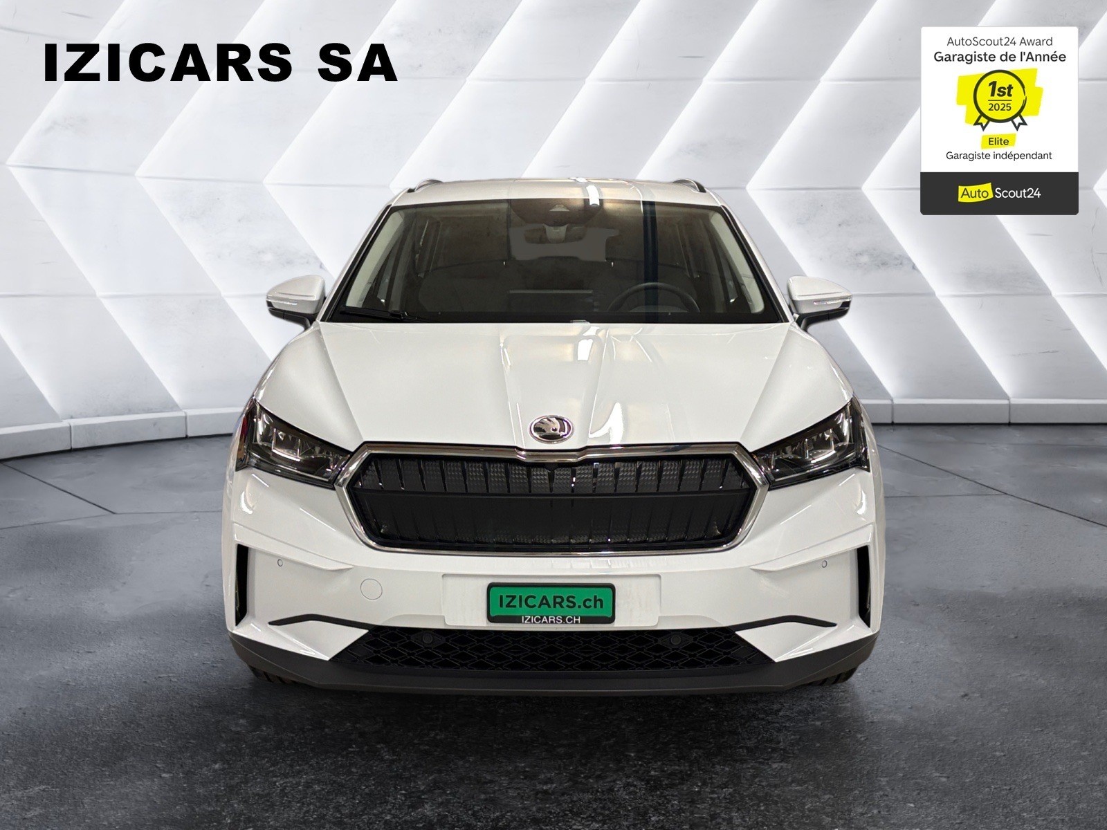 SKODA ENYAQ iV 50 / 350 km WLTP / Caméra de recul /Radars AV/AR /Navigation Infotainment Basic-image-3