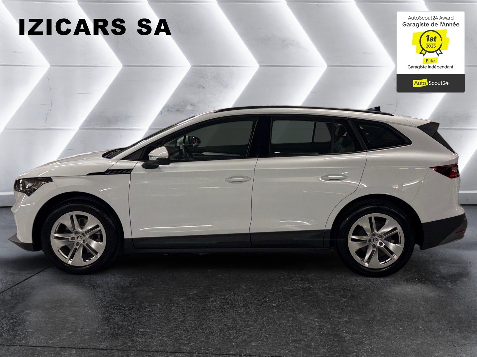 SKODA ENYAQ iV 50 / 350 km WLTP / Caméra de recul /Radars AV/AR /Navigation Infotainment Basic-image-5