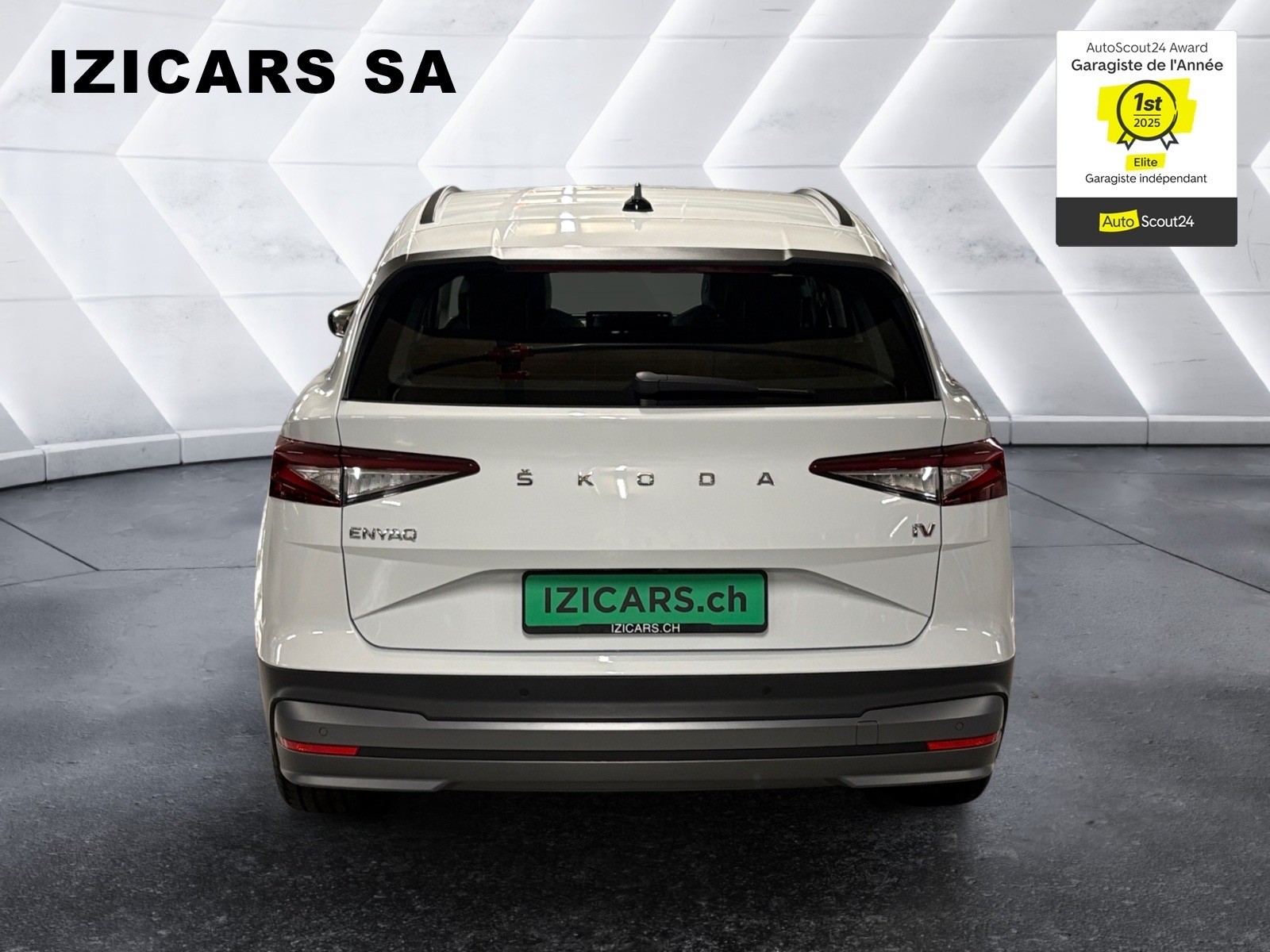 SKODA ENYAQ iV 50 / 350 km WLTP / Caméra de recul /Radars AV/AR /Navigation Infotainment Basic-image-7