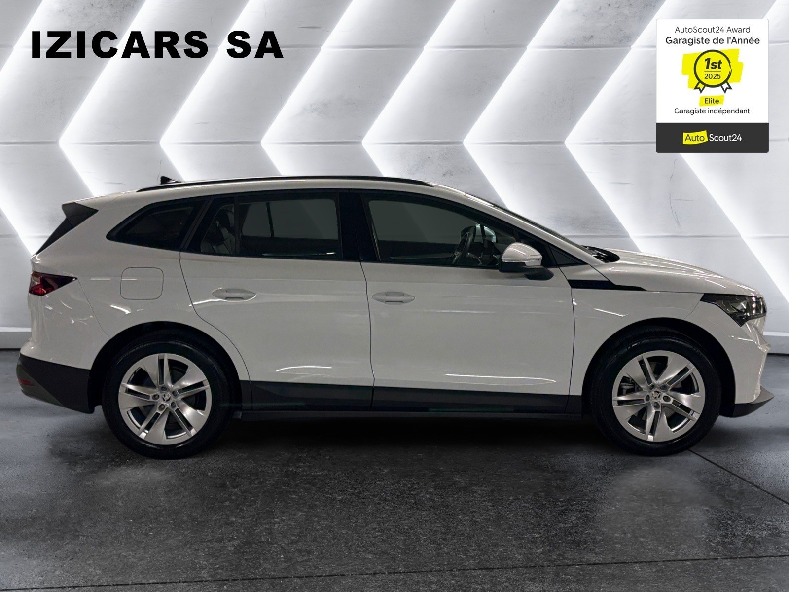 SKODA ENYAQ iV 50 / 350 km WLTP / Caméra de recul /Radars AV/AR /Navigation Infotainment Basic-image-9