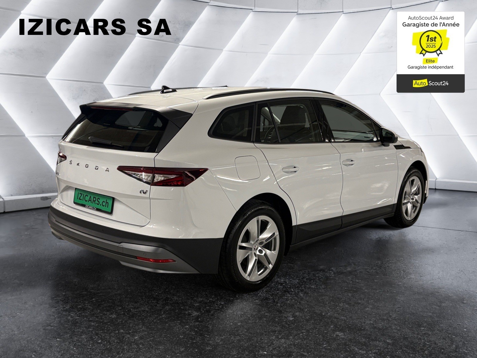 SKODA ENYAQ iV 50 / 350 km WLTP / Caméra de recul /Radars AV/AR /Navigation Infotainment Basic-image-8