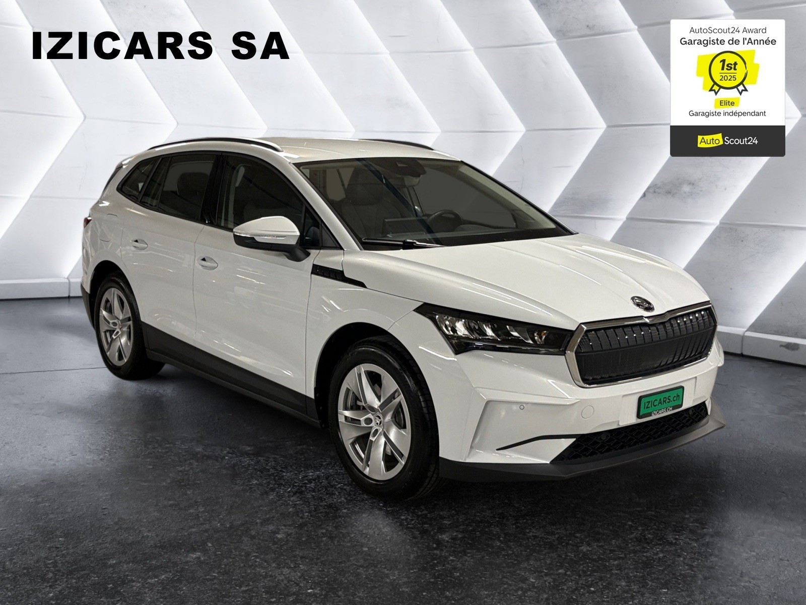 SKODA ENYAQ iV 50 / 350 km WLTP / Caméra de recul /Radars AV/AR /Navigation Infotainment Basic-image-4
