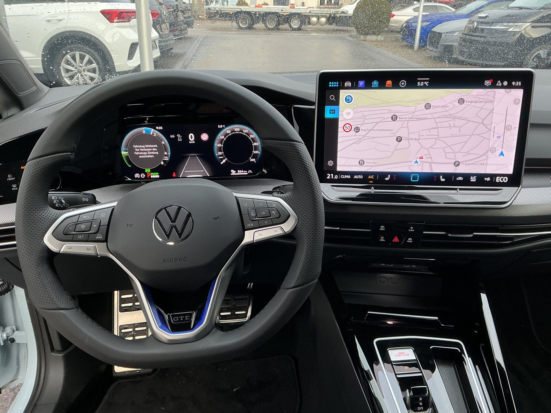 VW Golf GTE 1.5 TSI eHYBRID 272PS GTE *** CRYSTAL ICE BLUE & 140KM ELEKTRISCHE REICHWEITE ***-image-8