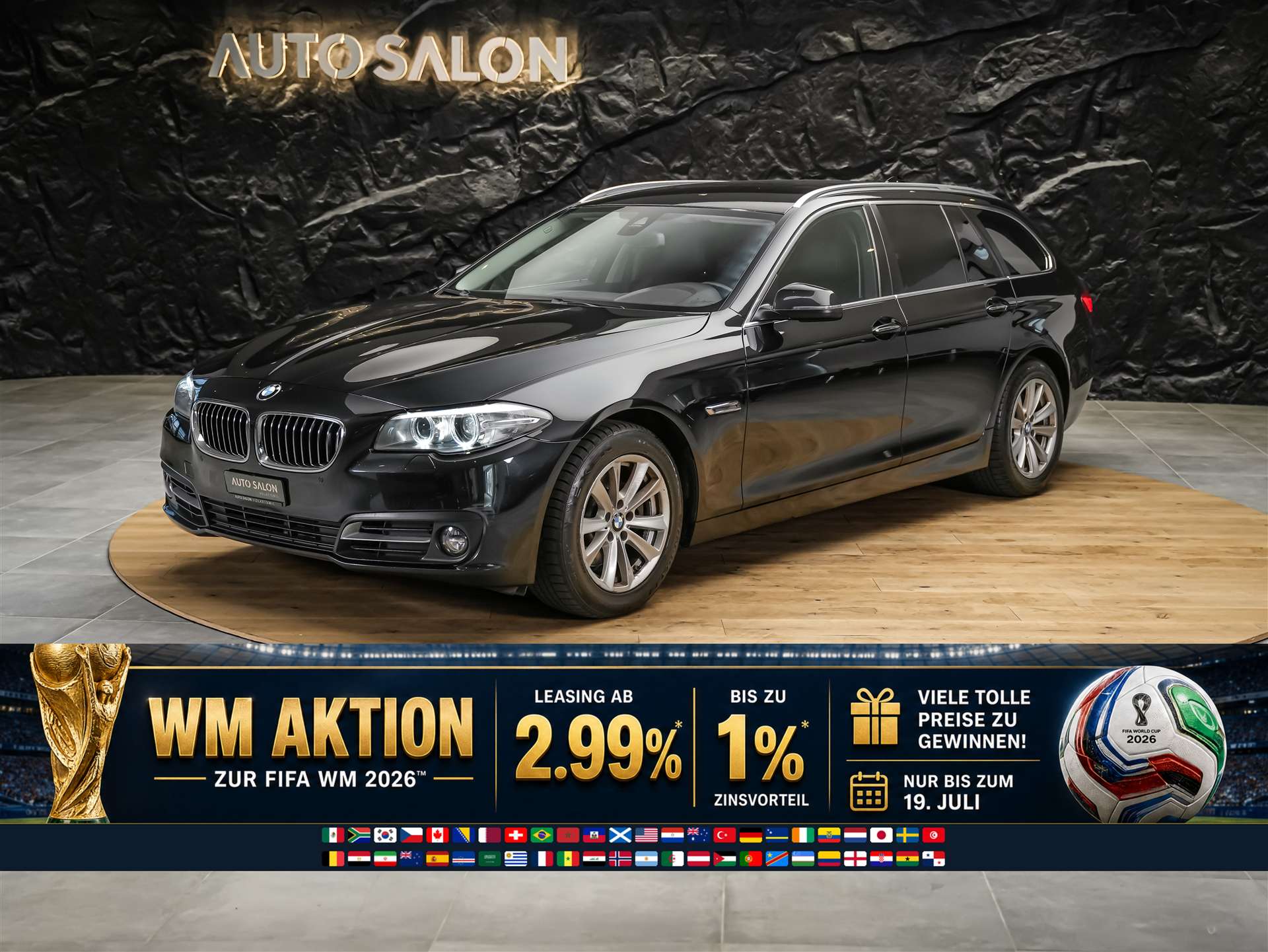 BMW 520d Touring xDrive Steptronic *CH Auto*El. Sitze*Sitzheizung*-image-0