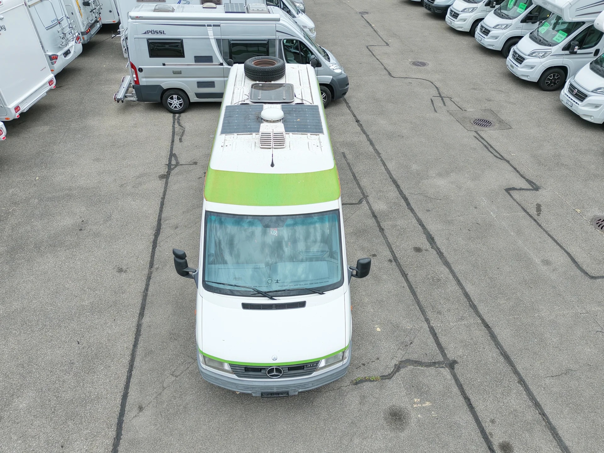 MERCEDES-BENZ 4x4 314 CDI ***Kult-Kombination: Sprinter + 4x4 + unter 6m + Camper +Autark***-image-5