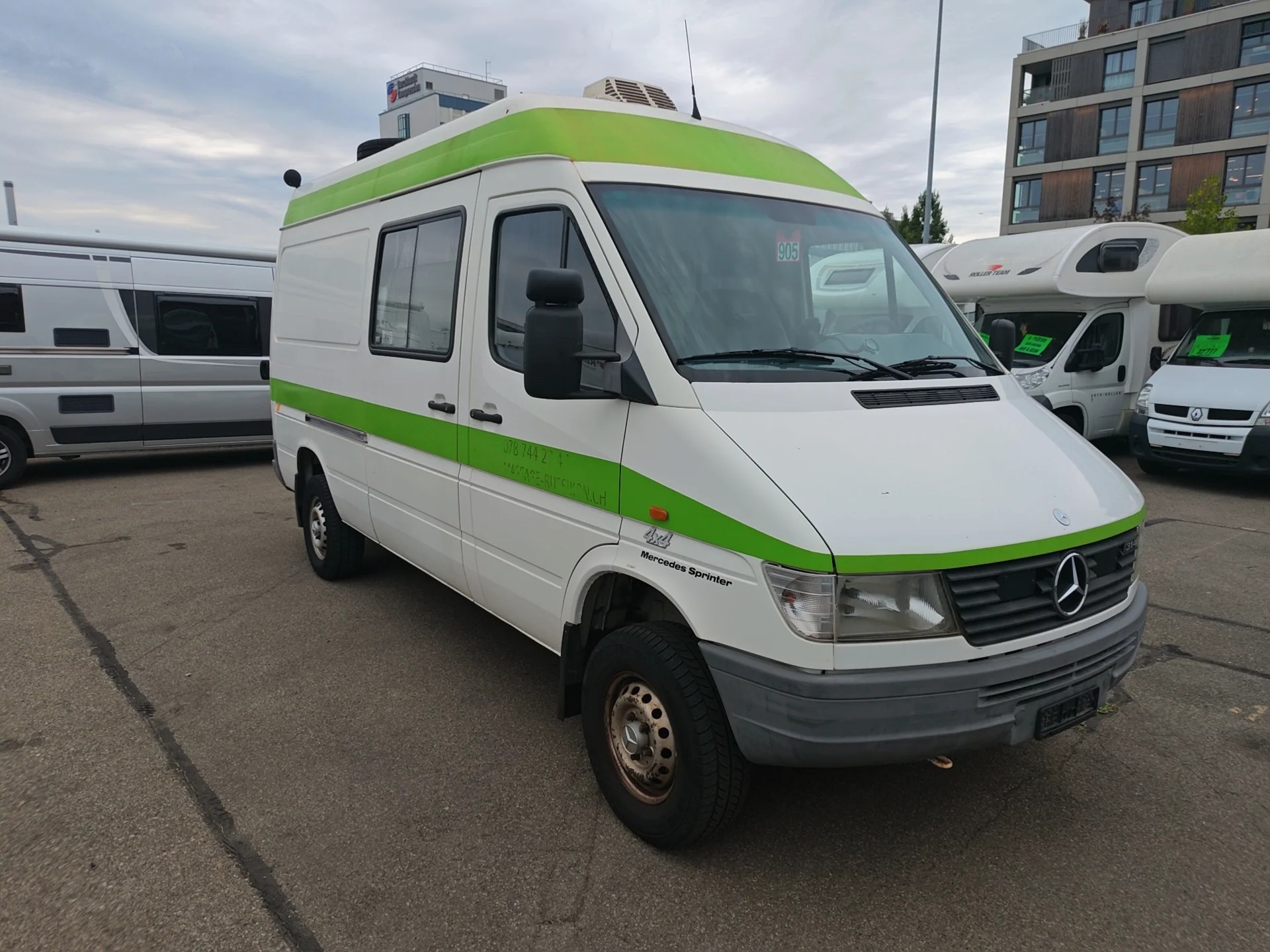 MERCEDES-BENZ 4x4 314 CDI ***Kult-Kombination: Sprinter + 4x4 + unter 6m + Camper +Autark***-image-0
