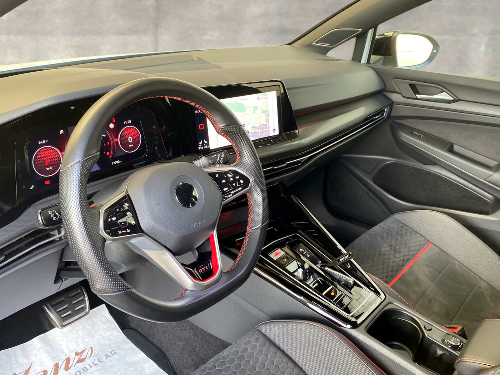 VW Golf 2.0 TSI 301PS GTI Performance Black-Style Clubsport DSG Akrapovič-Abgasanlage **Modell 2023**-image-6