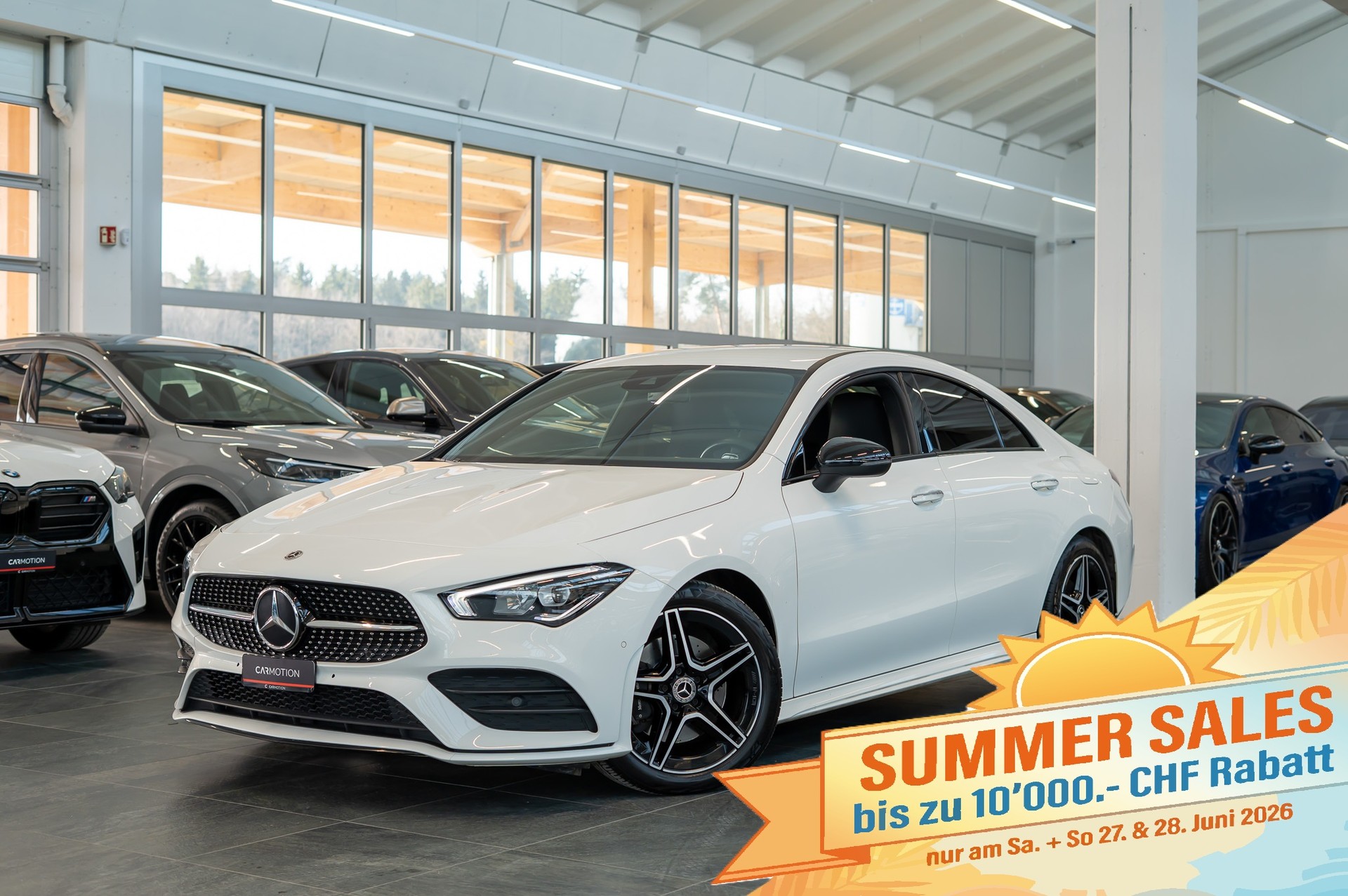 MERCEDES-BENZ CLA 200 d AMG Line 4matic Ambiente-Beleuchtung / Sitzheizung / Navi-image-0