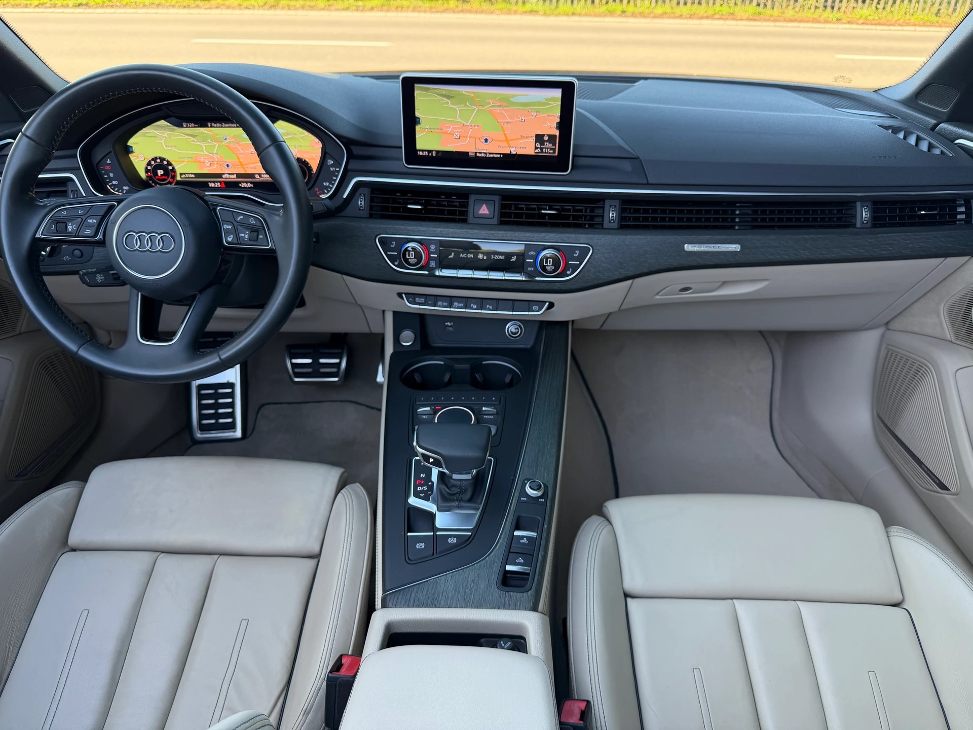 AUDI A5 Cabriolet 2.0 TFSI Design quattro S-tronic / Sonderausstattung über 23K / Ab MFK / Service gepflegt / 36 Monate Garantie-image-10