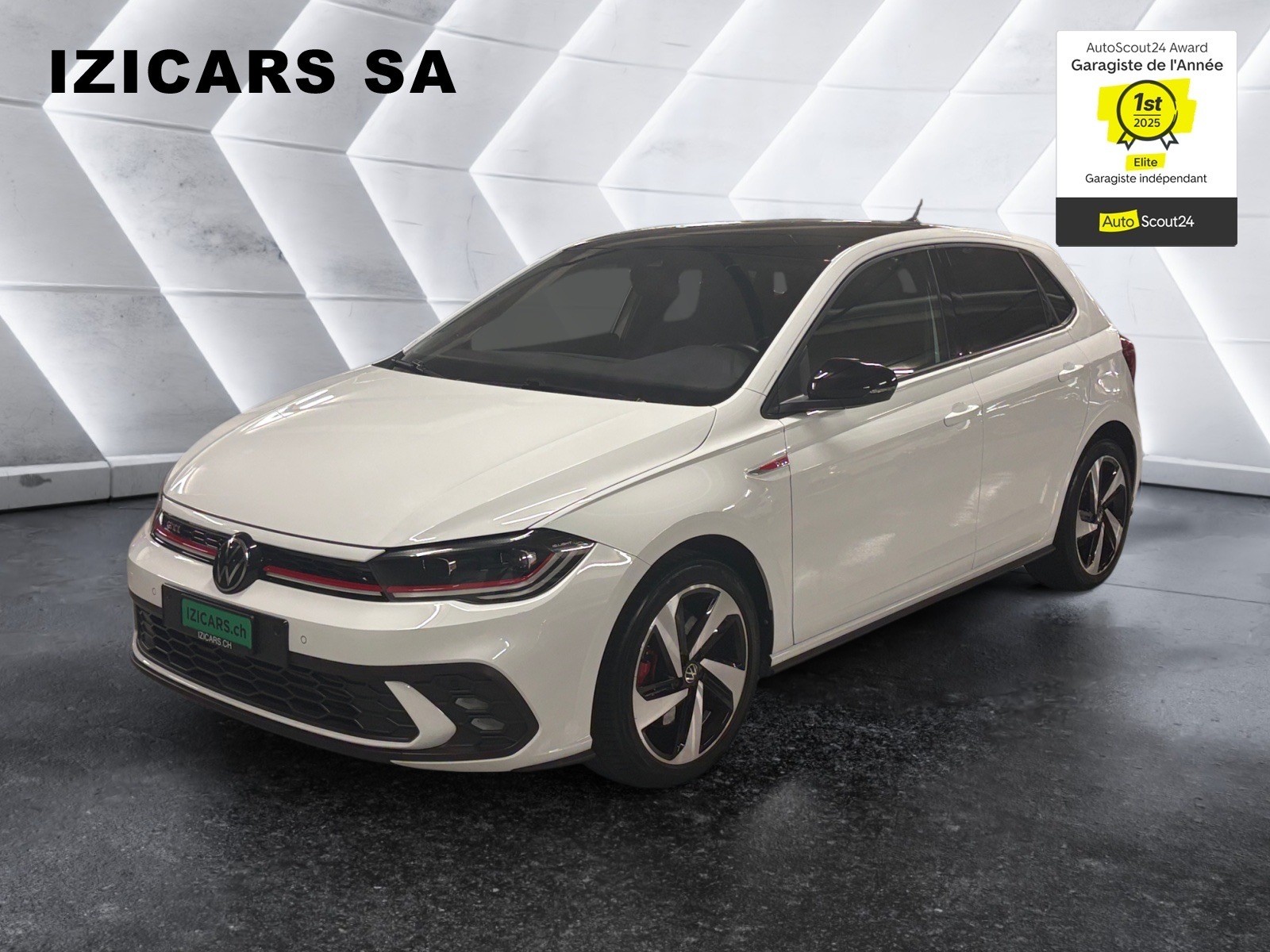 VW Polo 2.0 TSI GTI DSG / CAMERA DE RECUL / TOIT NOIRE / CLIM AUTO-image-0