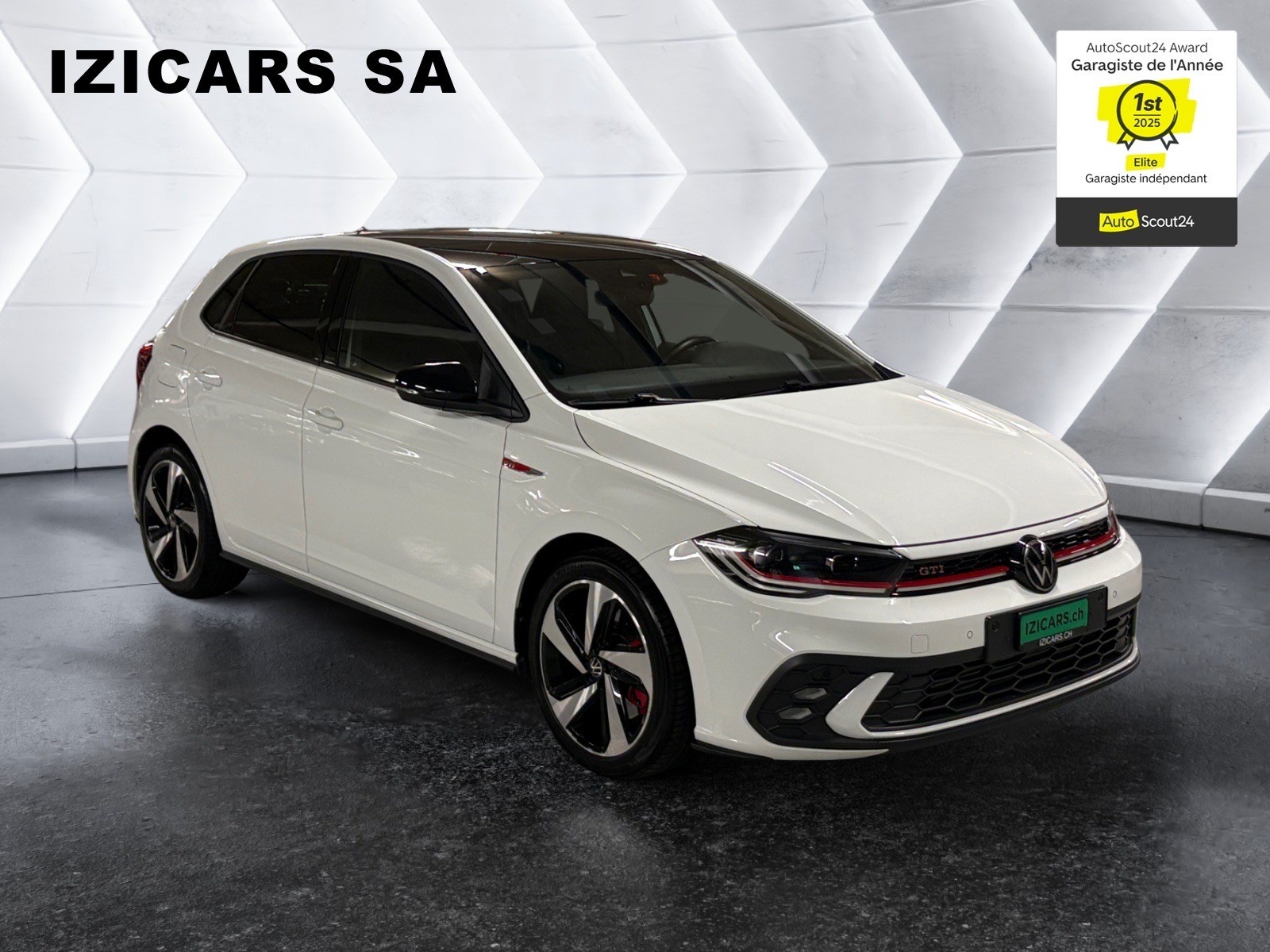 VW Polo 2.0 TSI GTI DSG / CAMERA DE RECUL / TOIT NOIRE / CLIM AUTO-image-3