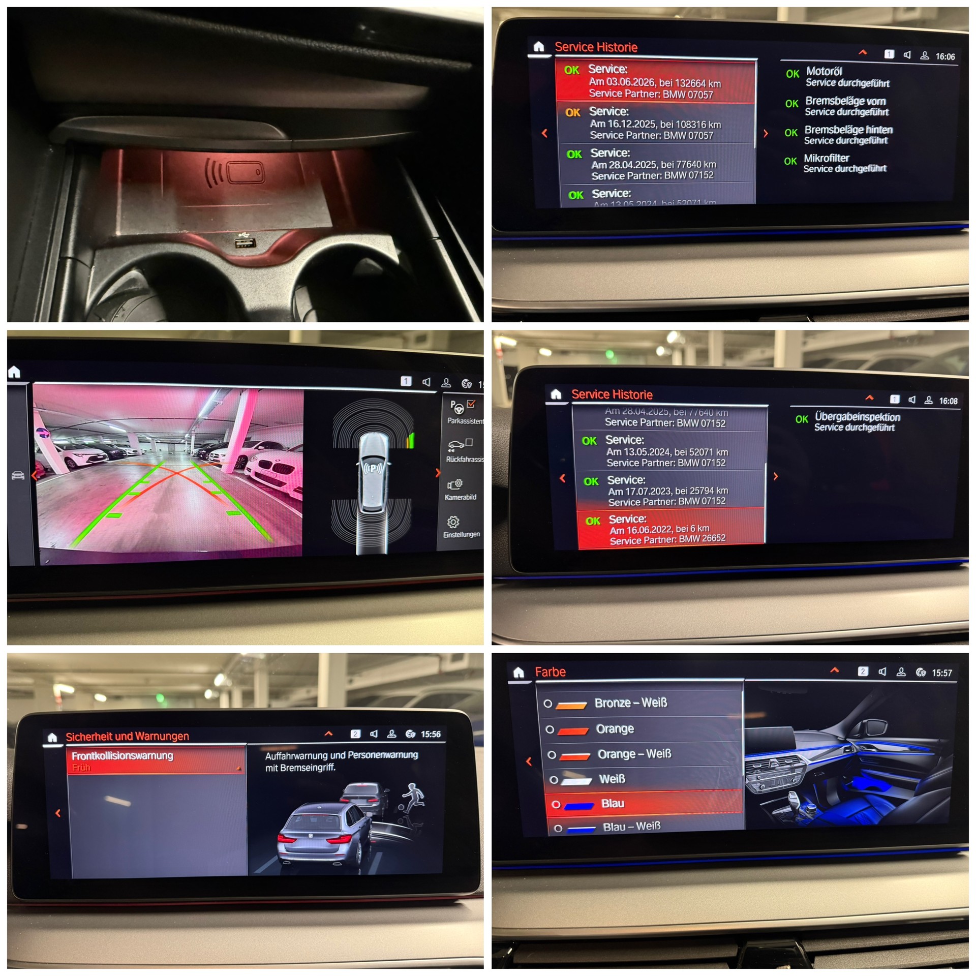BMW 520d xDrive 48V Touring Steptronic RF-Kamera, Ambiente Beleuchtung-image-15