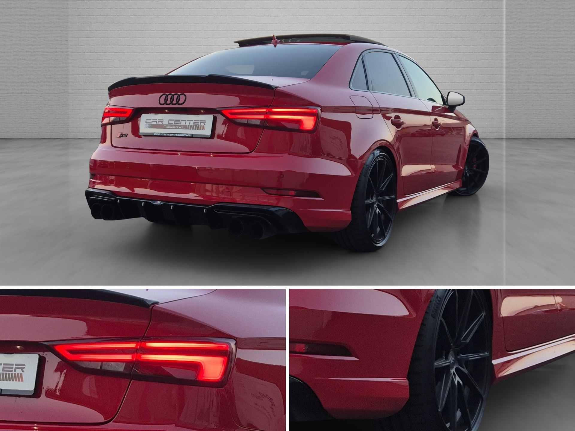 AUDI S3 Limousine 2.0 TFSI quattro S-tronic, RS-LOOK, OHNE OPF MIT REMUS-image-12