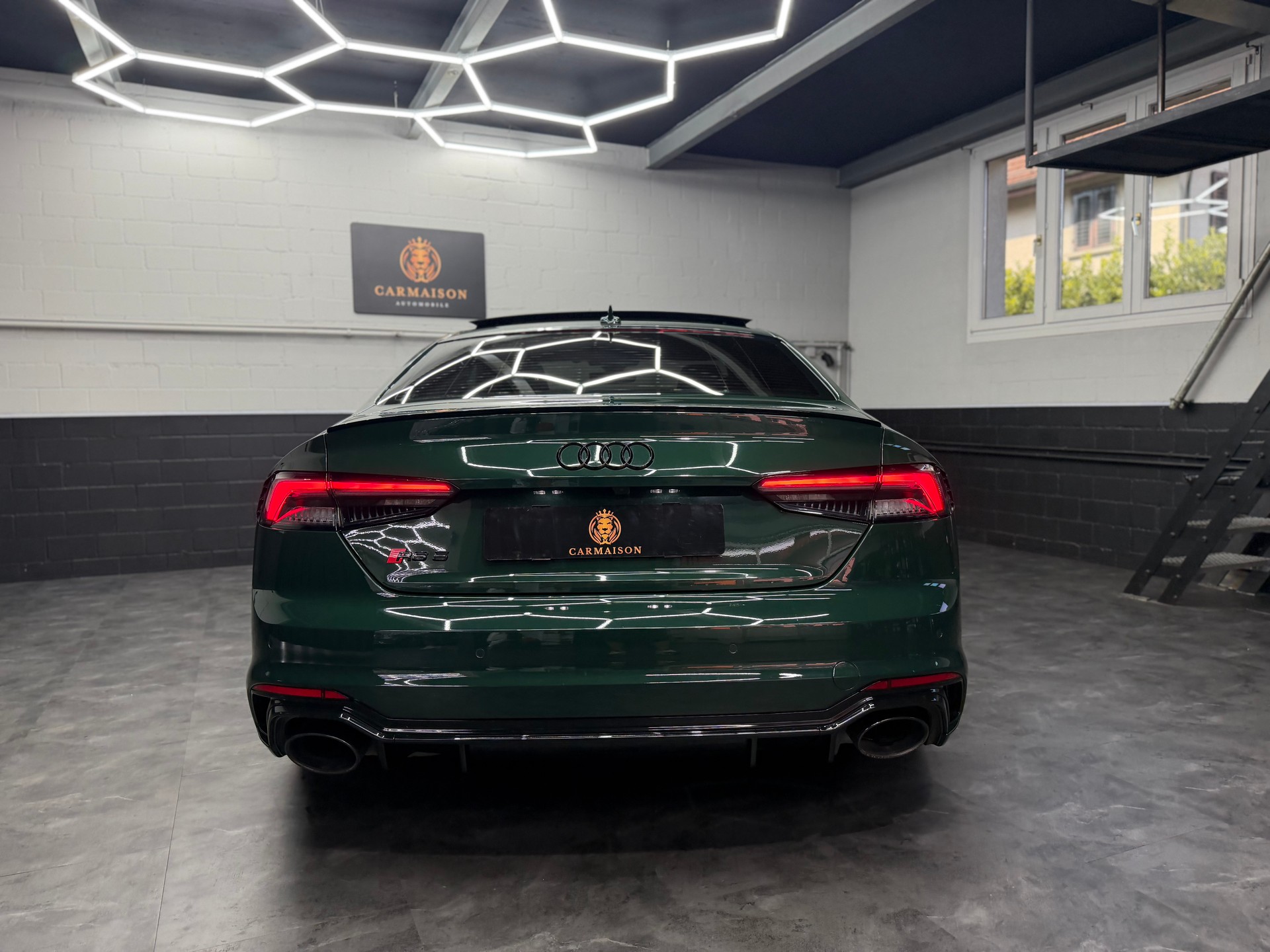 AUDI RS5 Coupé 2.9 TFSI quattro tiptronic | CH-Auto | Panorama Glasdach | GoodWood Green-image-7