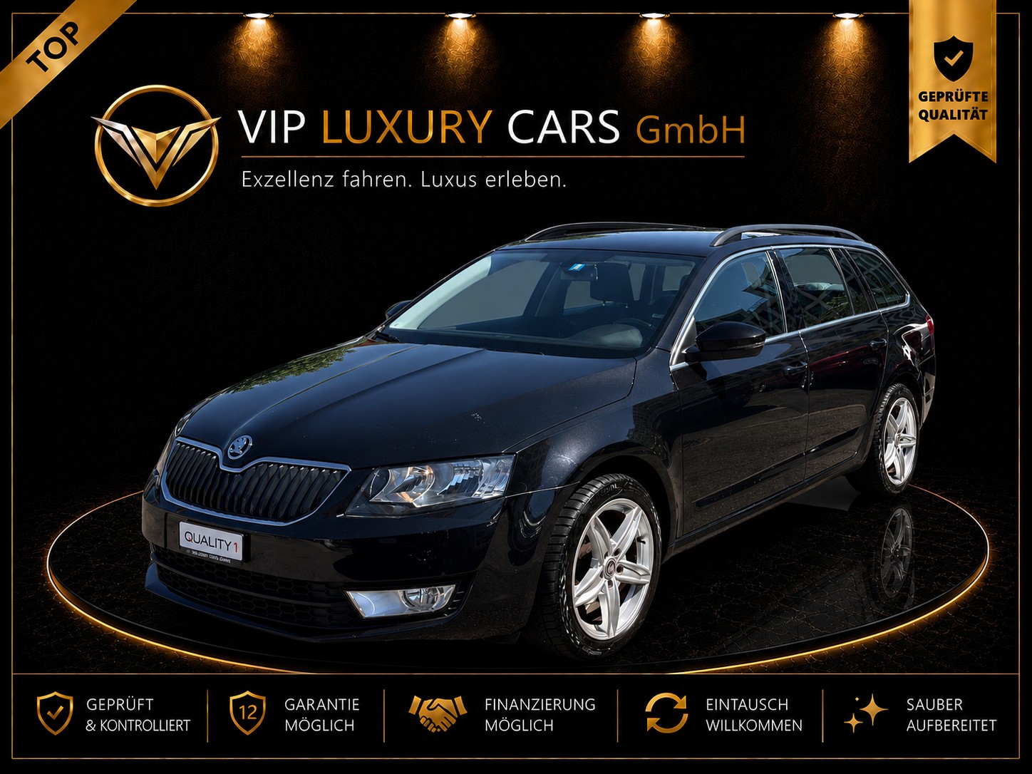 SKODA Octavia Combi 1.6 TDI Swiss Joy-image-0