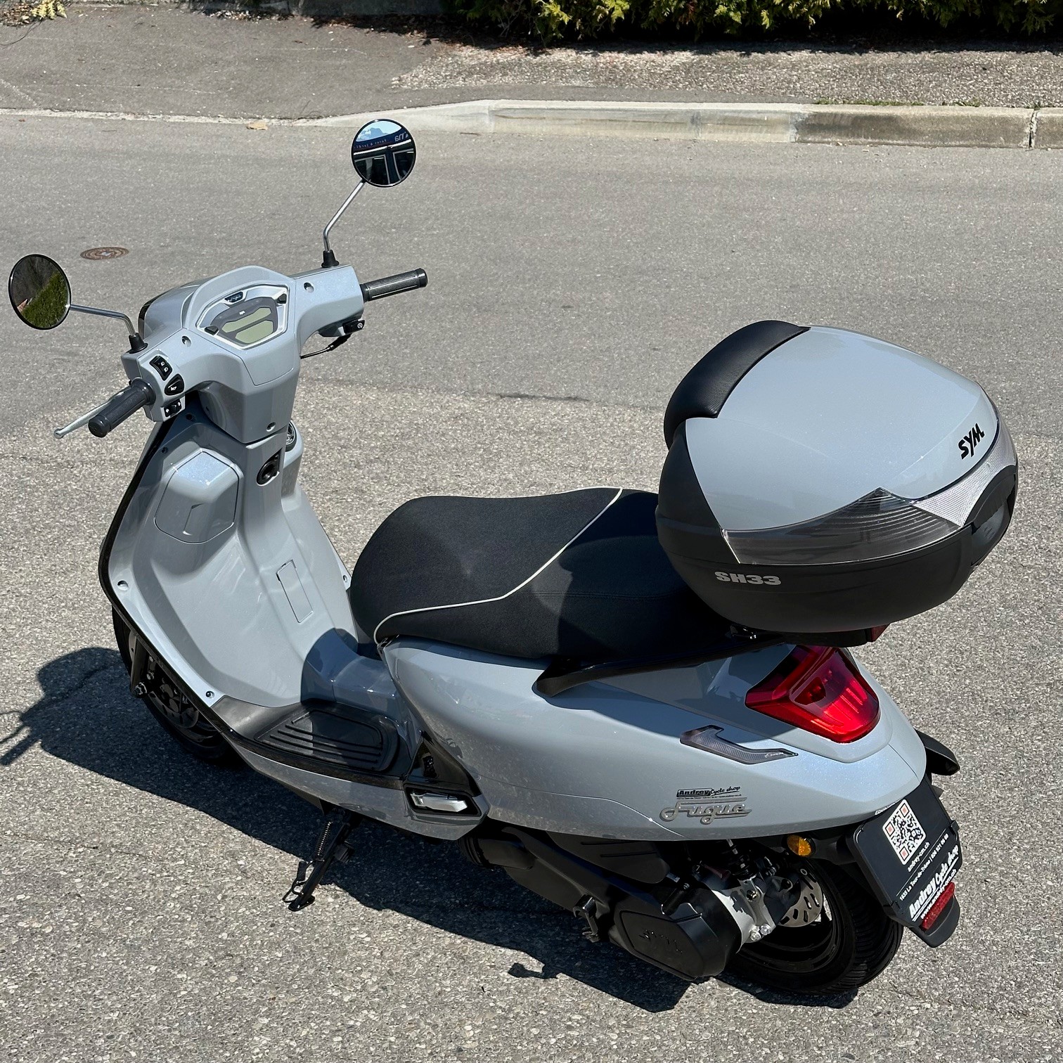 SYM FUGUE 125 AC ABS GRIS E5+-showroom-element-2