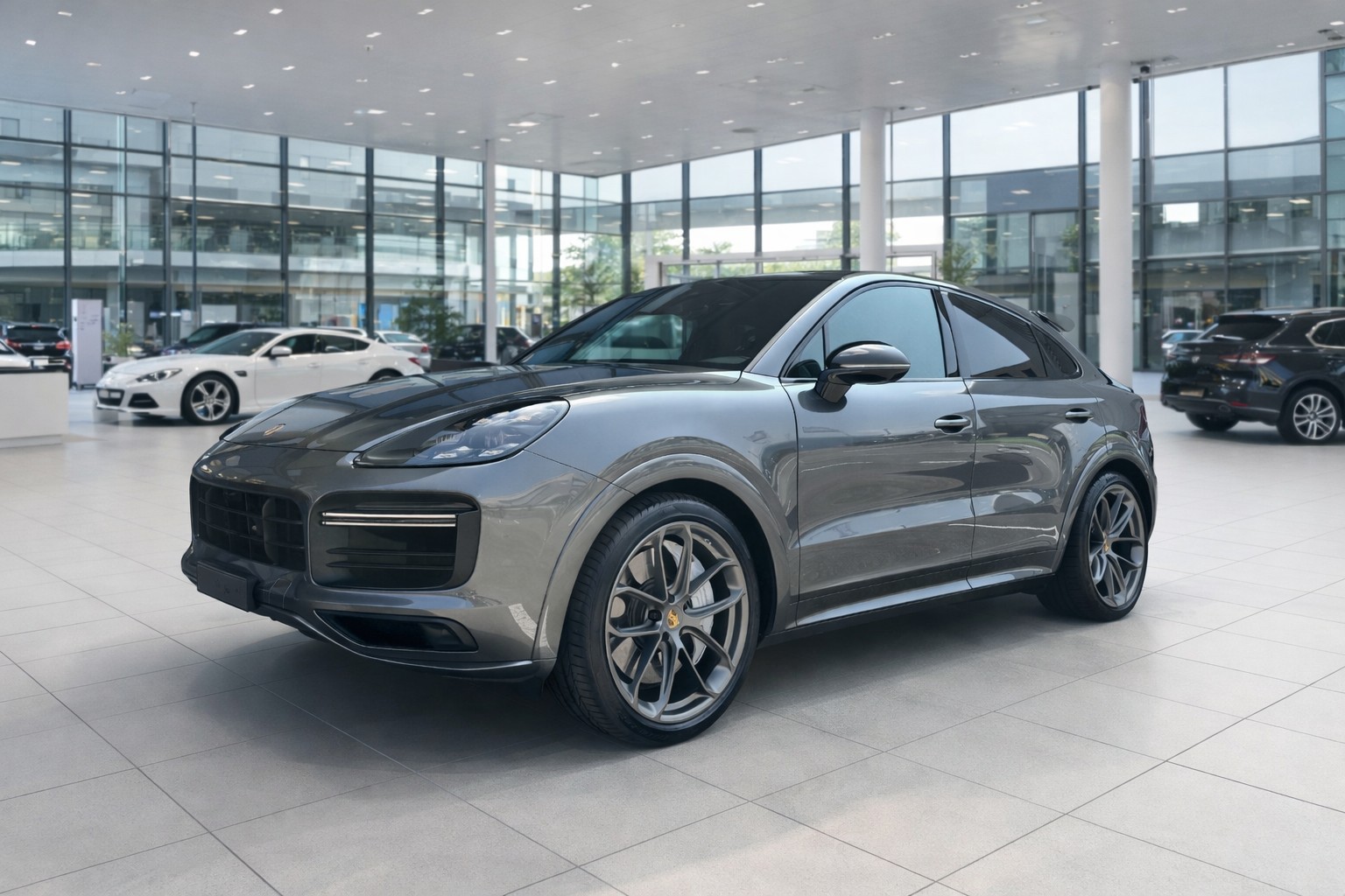 PORSCHE Cayenne Turbo Coupé GT Paket-Porsche Approved Garantie bis 11.2027-image-1
