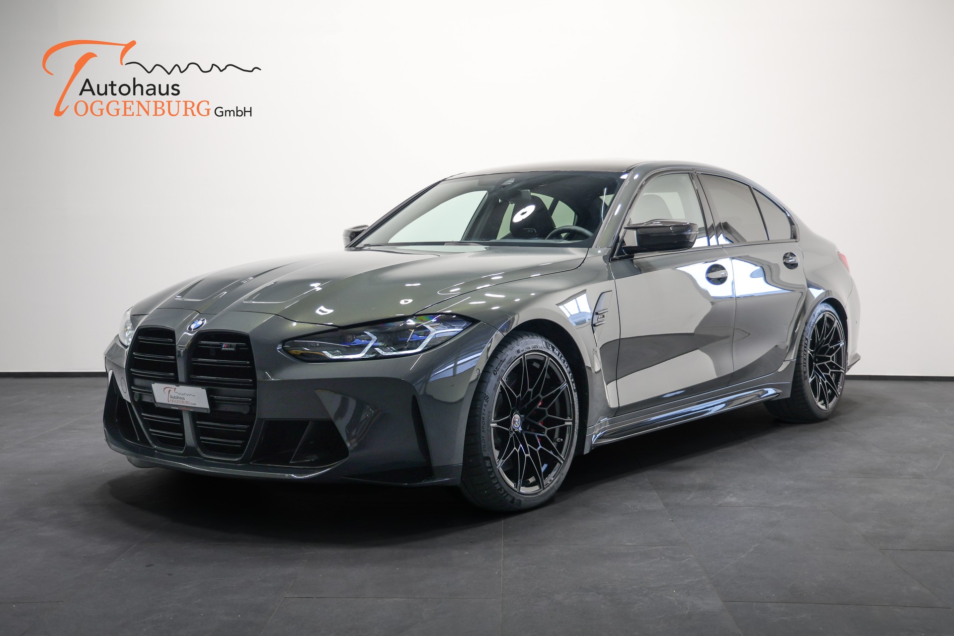 BMW M3 Competition M xDrive *Curved*Dravitgrau*Carbon Exterieur*Carbon Interieur*-showroom-element-2
