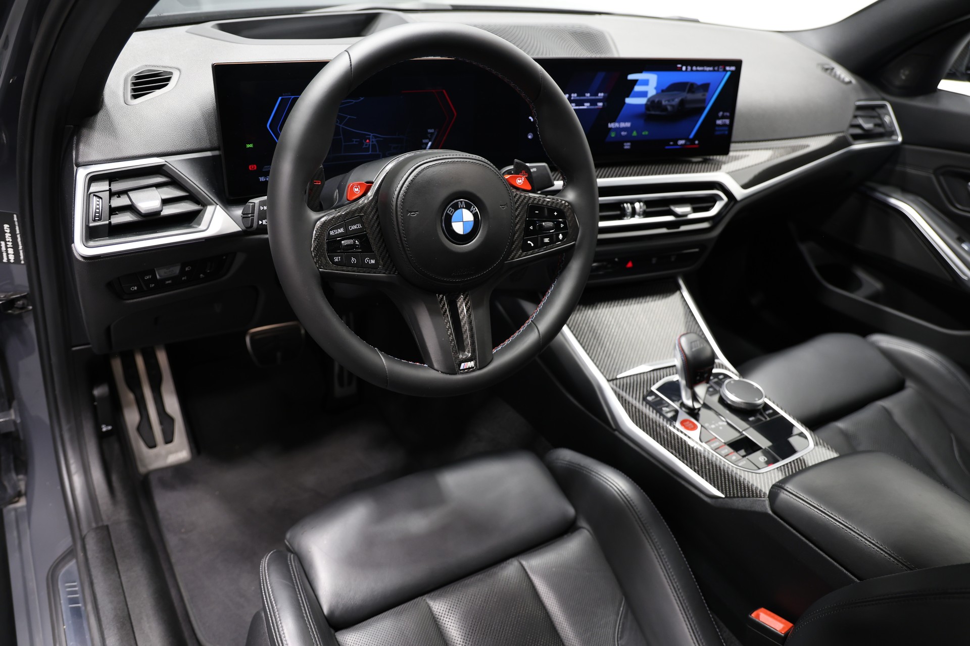 BMW M3 Competition M xDrive *Curved*Dravitgrau*Carbon Exterieur*Carbon Interieur*-image-17