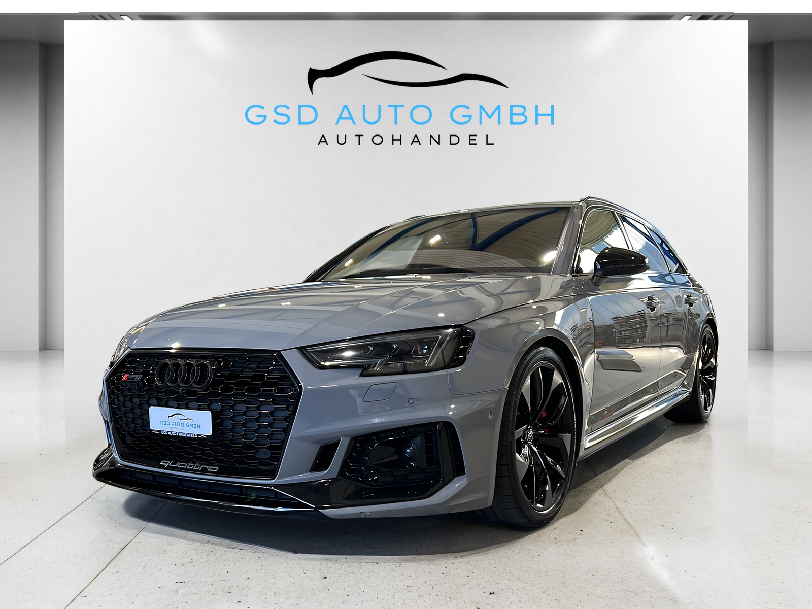 AUDI RS4 Avant 2.9 TFSI qu**Panodach,Head Up,Nardograu,S-Sportsitze,Massage,Frisch ab MFK**