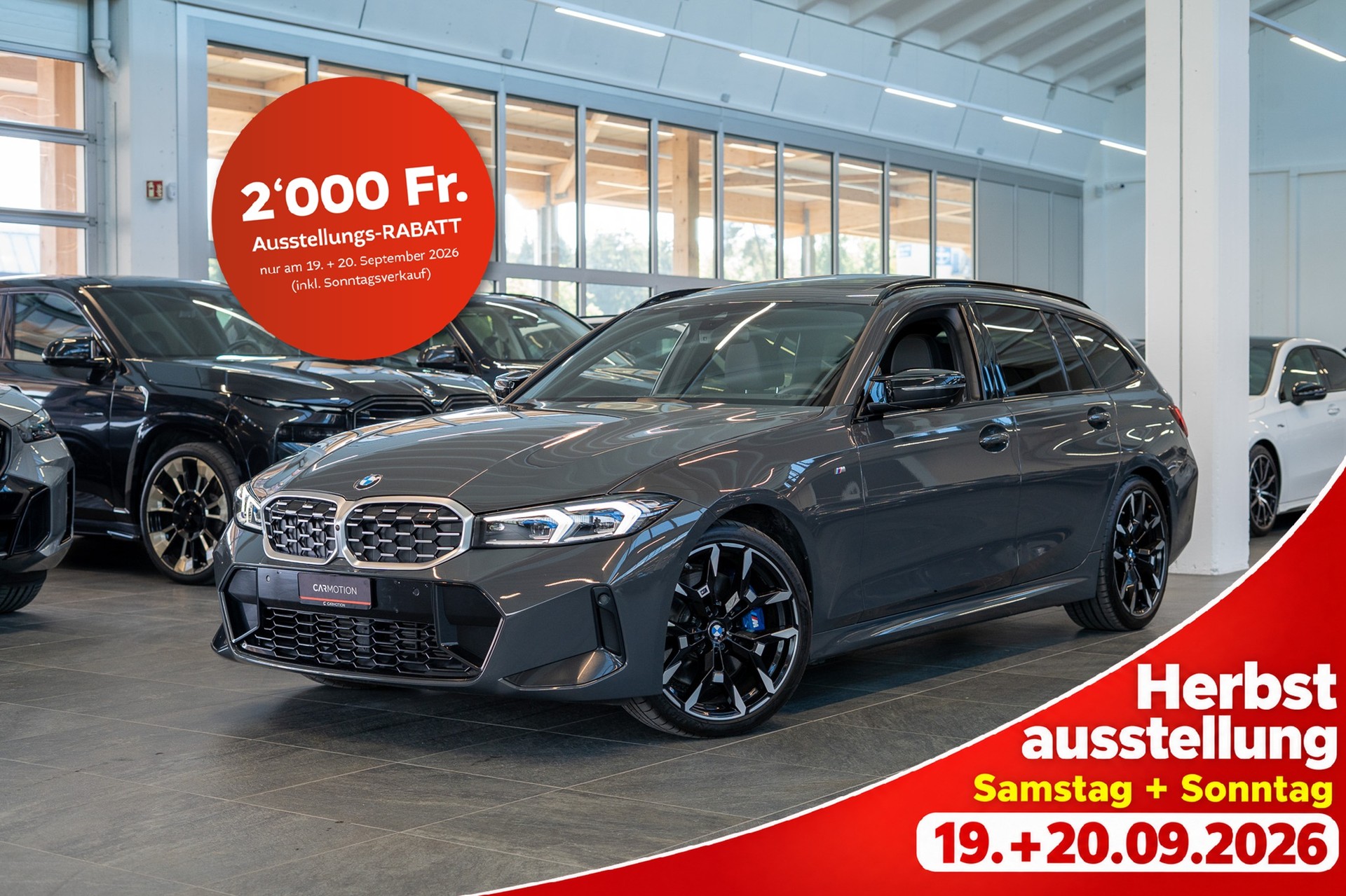 BMW M340d xDrive Touring / M Sport Pro / LCI / Panorama / 360°Kamera / HeadUp-image-0