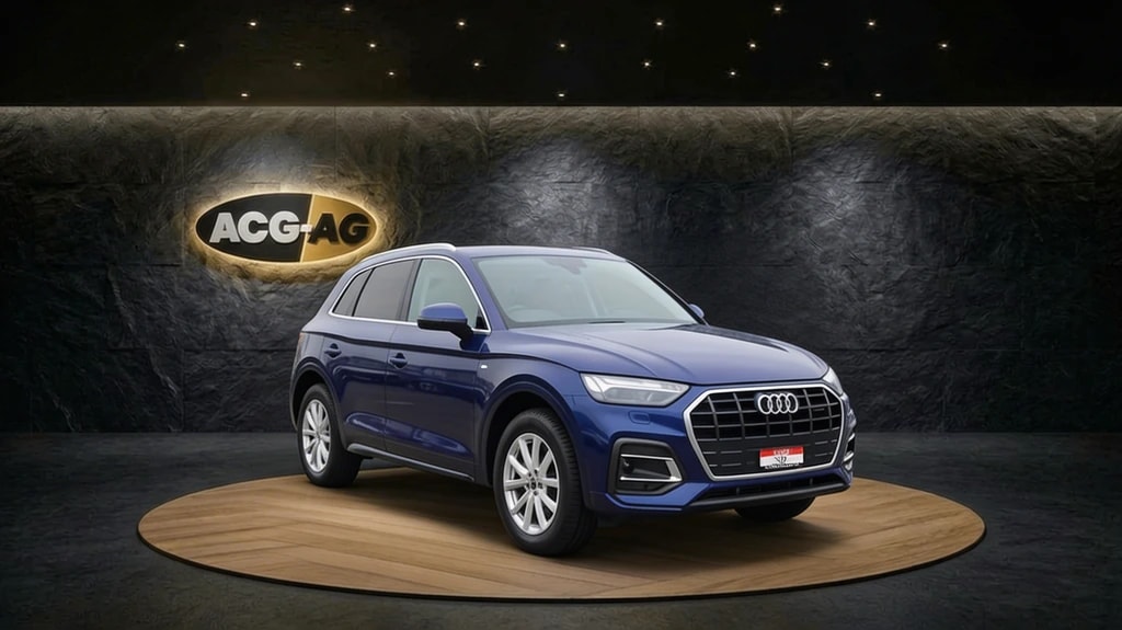 AUDI Q5 40 TDI quattro S-tronic ** Voll-Leder ** Gr-Navi ** RF-Kamera ** Totwinkel-Assistent ** Virtual Cockpit ** Modell 2021 **-image-0
