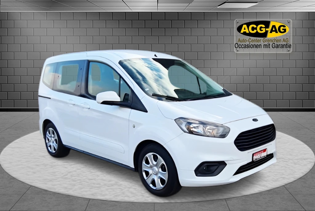 FORD Tourneo Courier 1.0 SCTi Trend ** Sitzheizung ** Parkhilfe ** Klimaanlage ** Frisch Ab MFK & Service **-image-0
