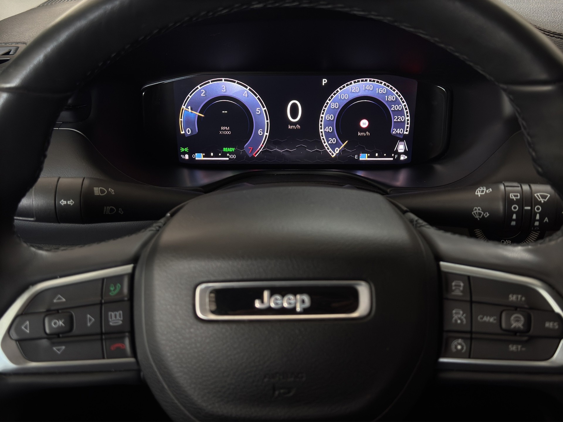 JEEP Compass 4x2 1.5 T MHEV Limited S "AHK-Leder-360°-Alpine Audio-19"Alu"-image-14