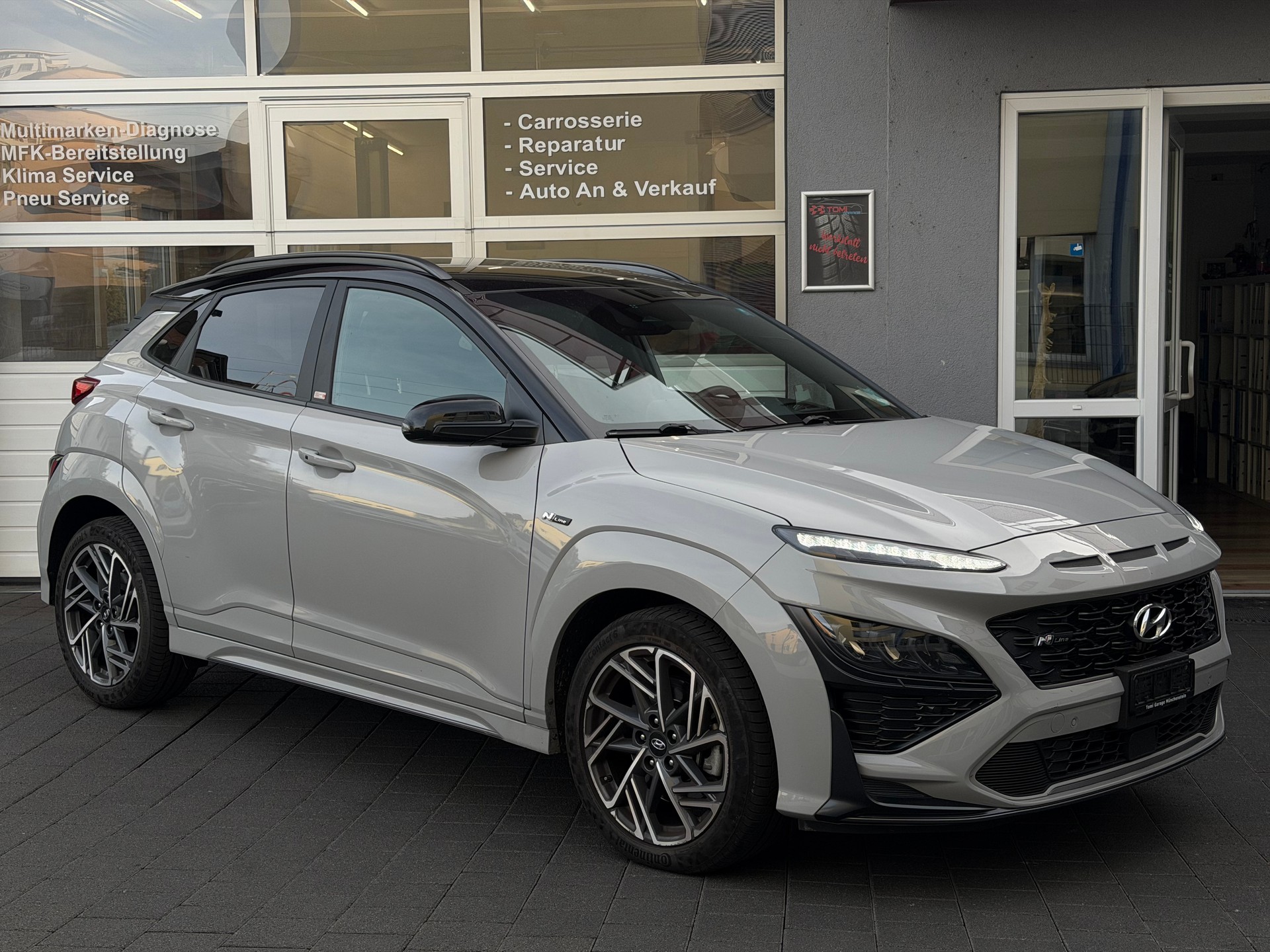 HYUNDAI Kona 1.6 T-GDi N Line 4WD DCT*Voll Austattung*Werksgarantie*TOP Gepflegt*-image-4