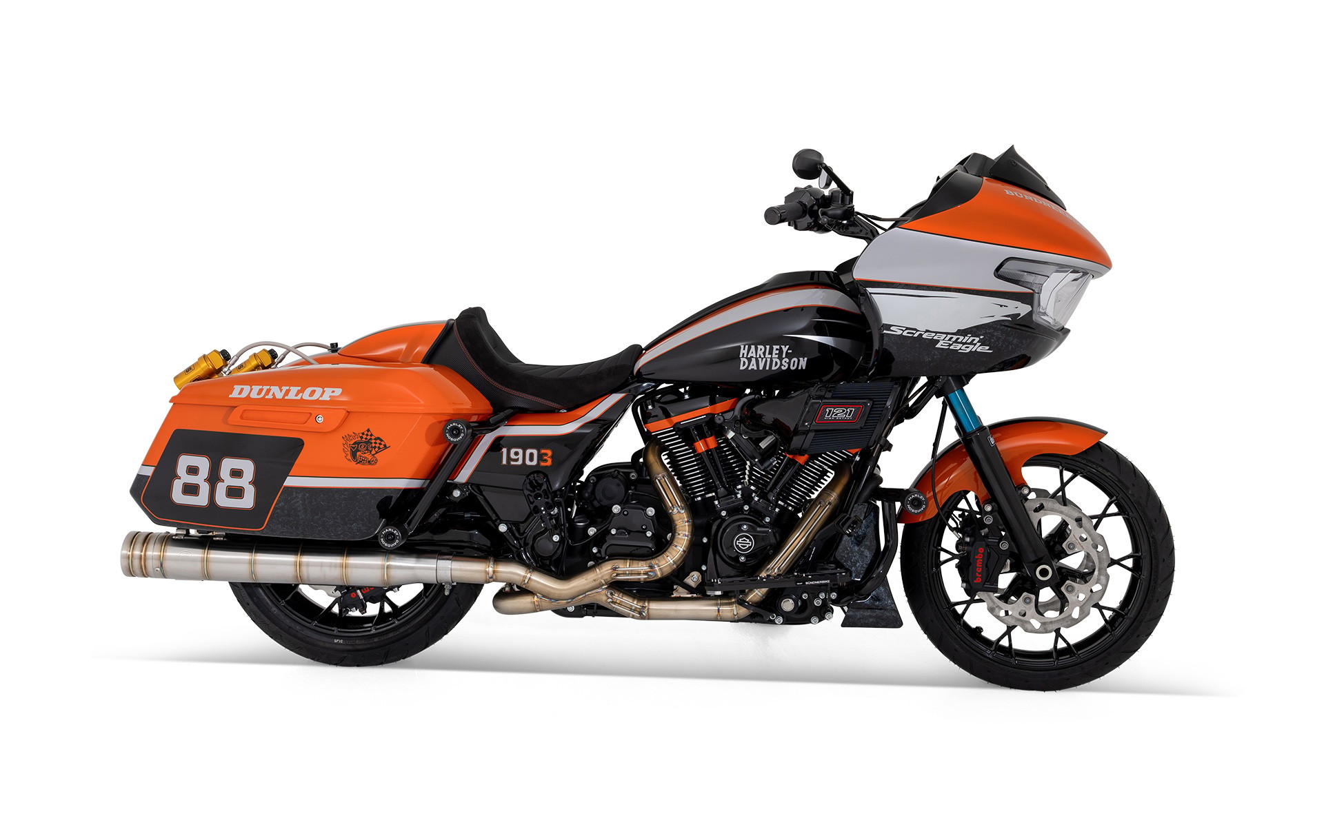 HARLEY-DAVIDSON FLTRX Road Glide Black Finish 117-showroom-element-1